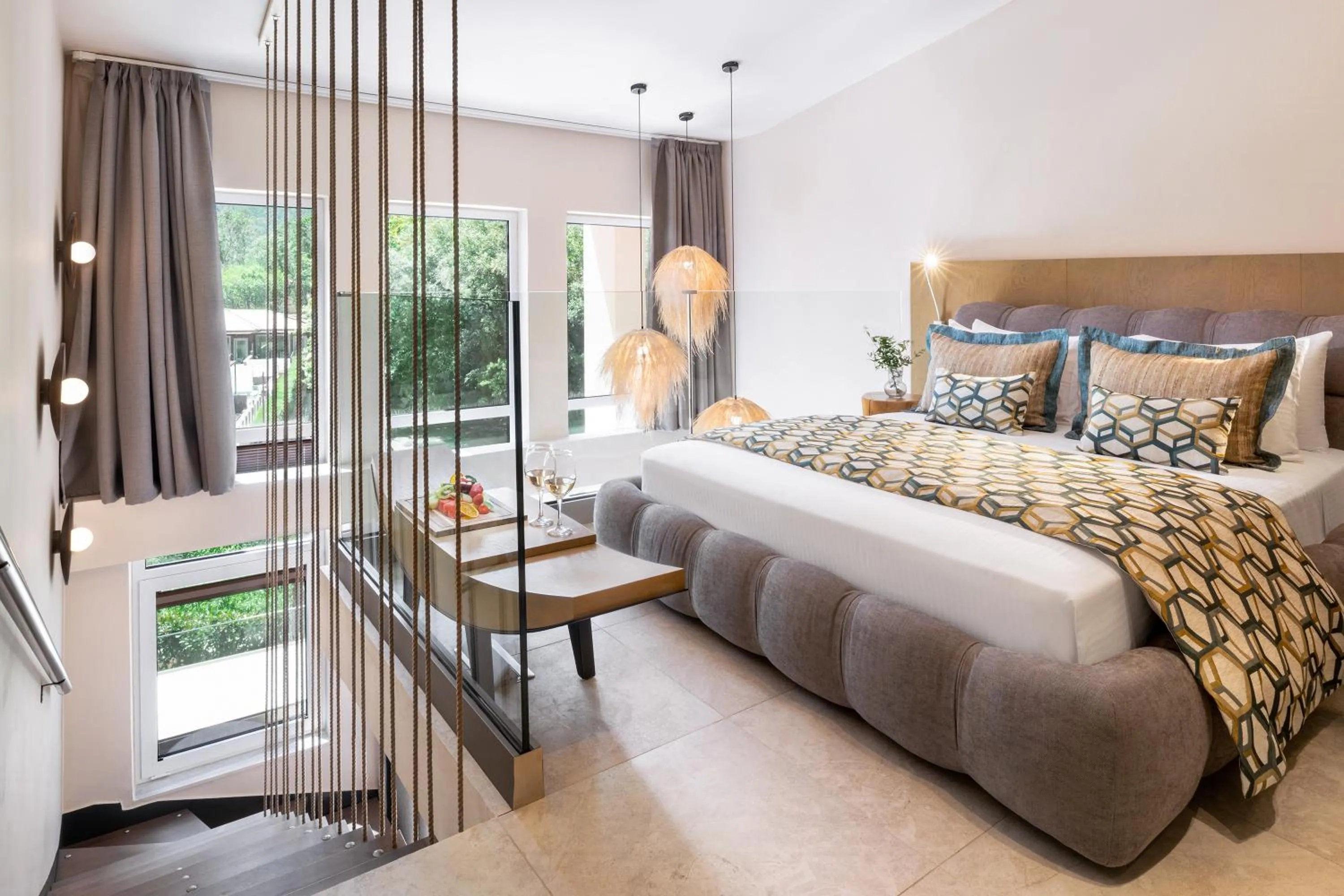 Bed in Alexandra Golden Boutique Hotel-Adults Only