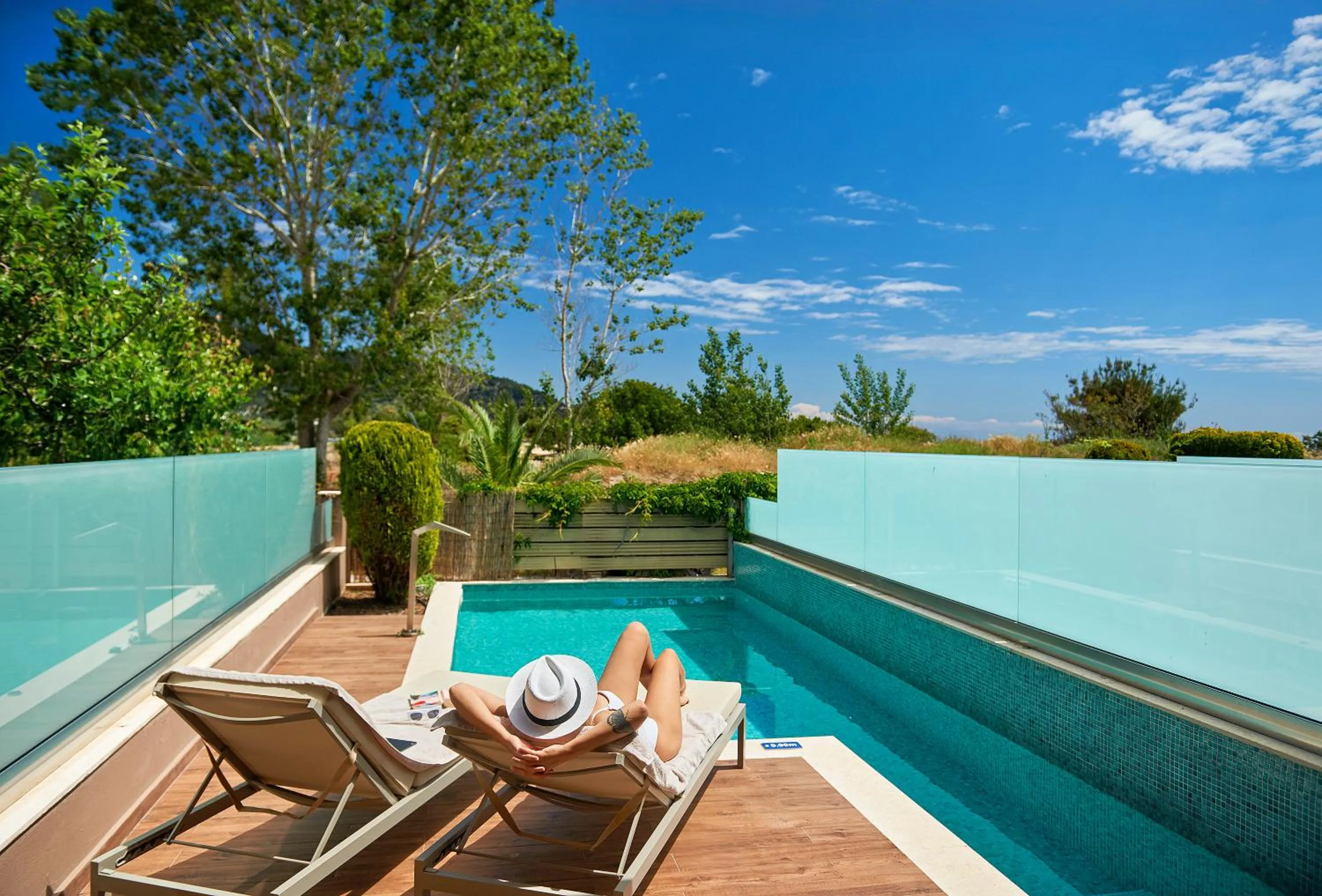 Swimming pool in Alexandra Golden Boutique Hotel-Adults Only