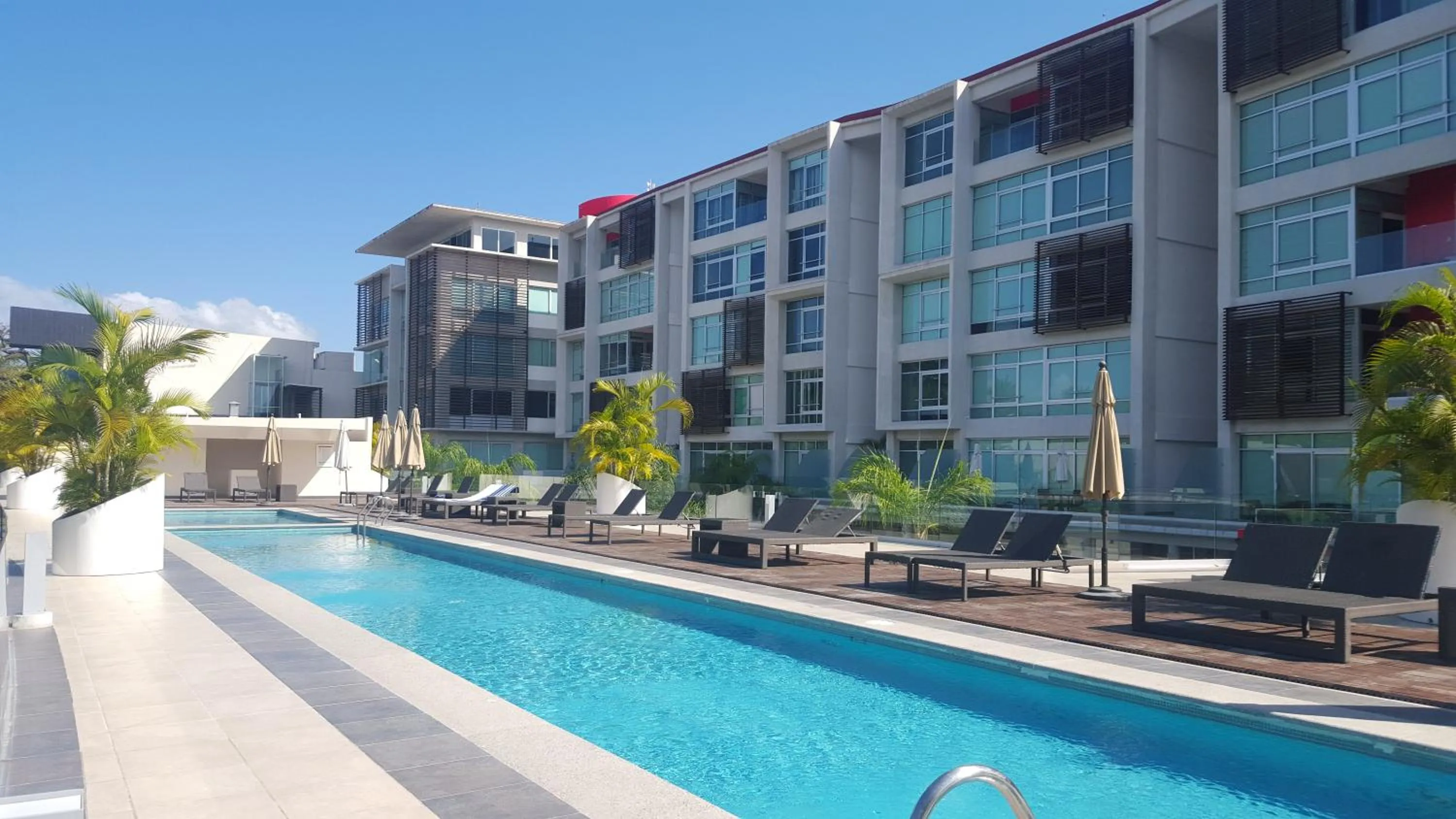 Swimming pool in Departamento en Nuevo Vallarta