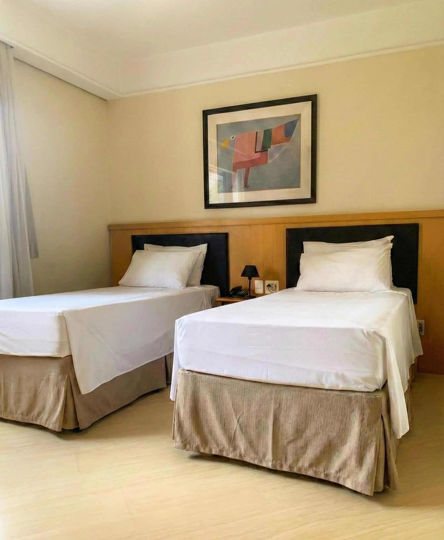 Bed in Bienal Suítes