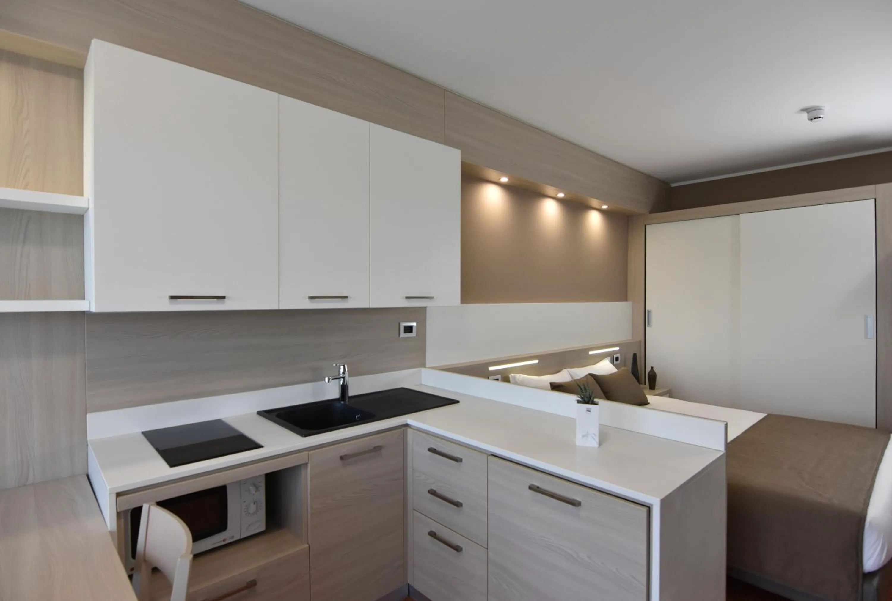 Kitchen or kitchenette in Residence all'Adige