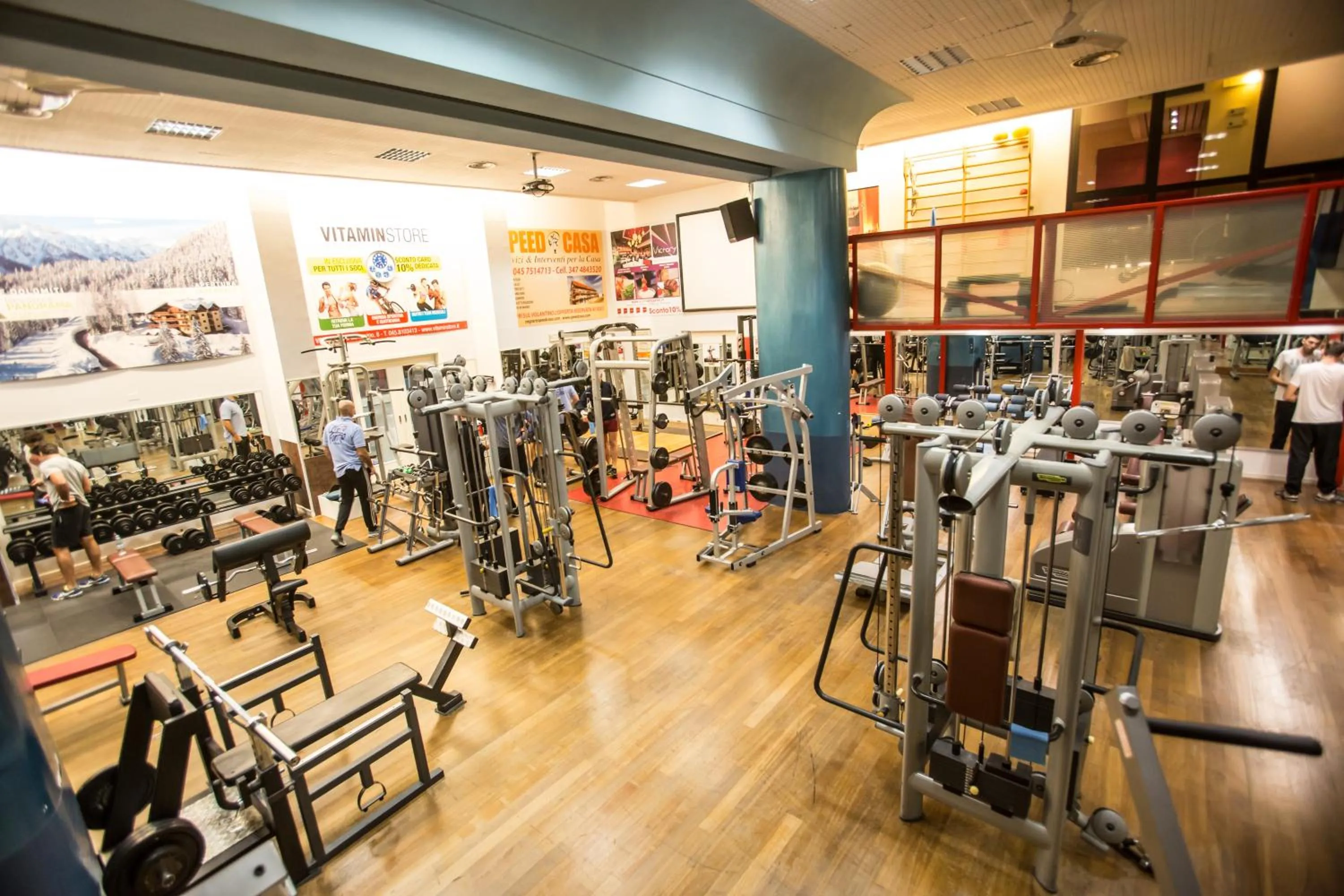 Fitness centre/facilities in Residence all'Adige
