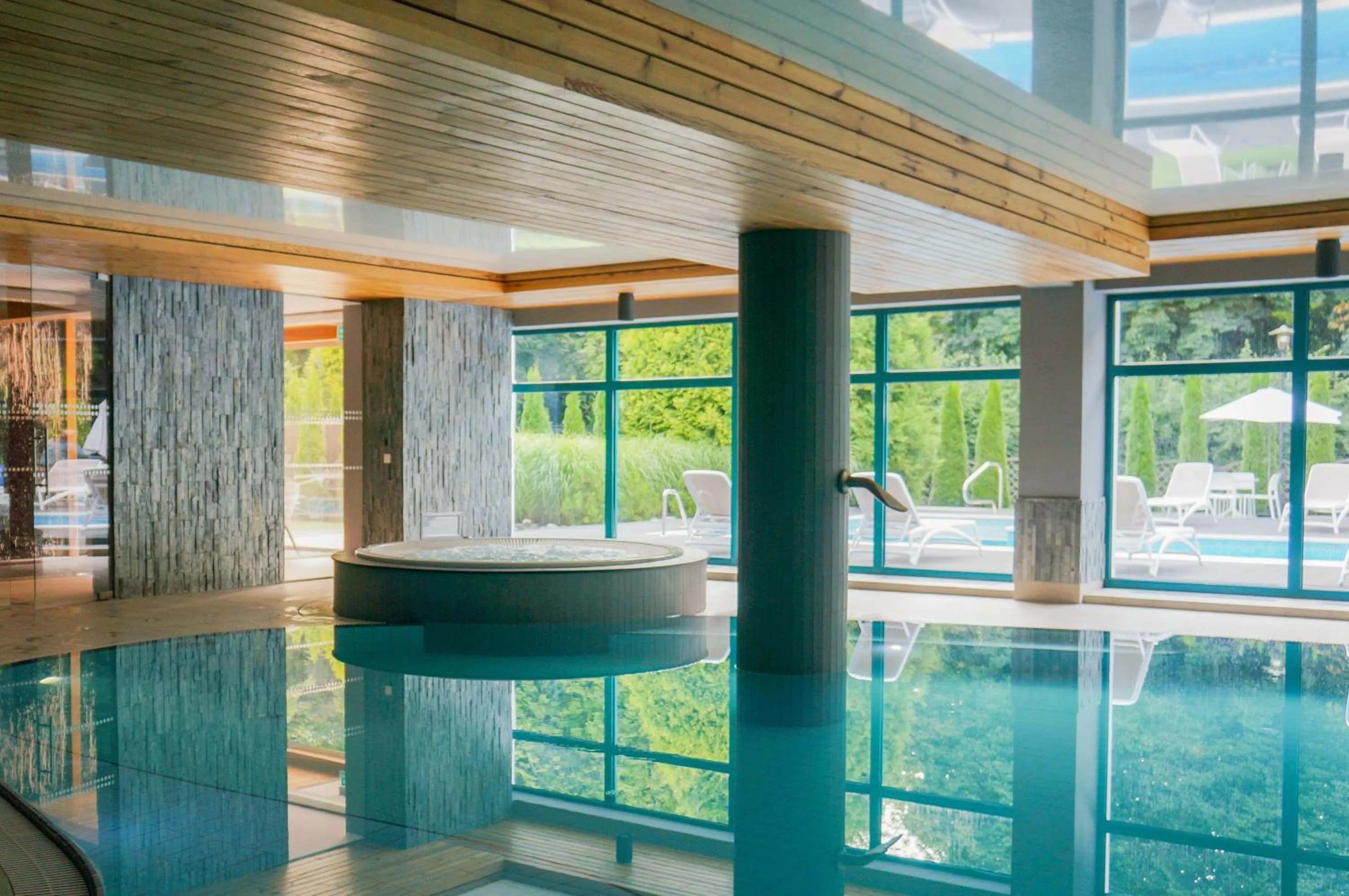 Pool view in Villa Park Med. & SPA