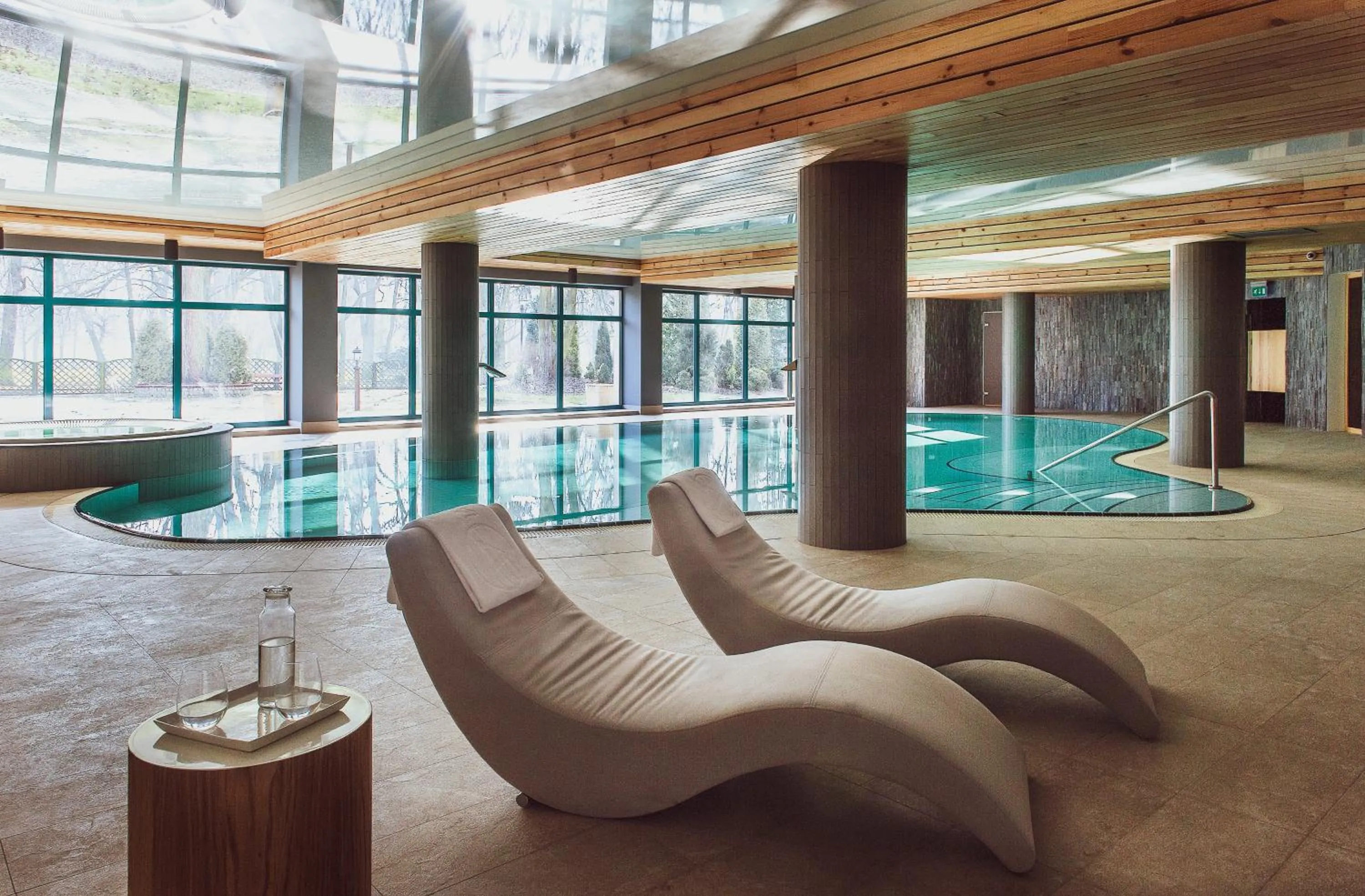 Pool view in Villa Park Med. & SPA