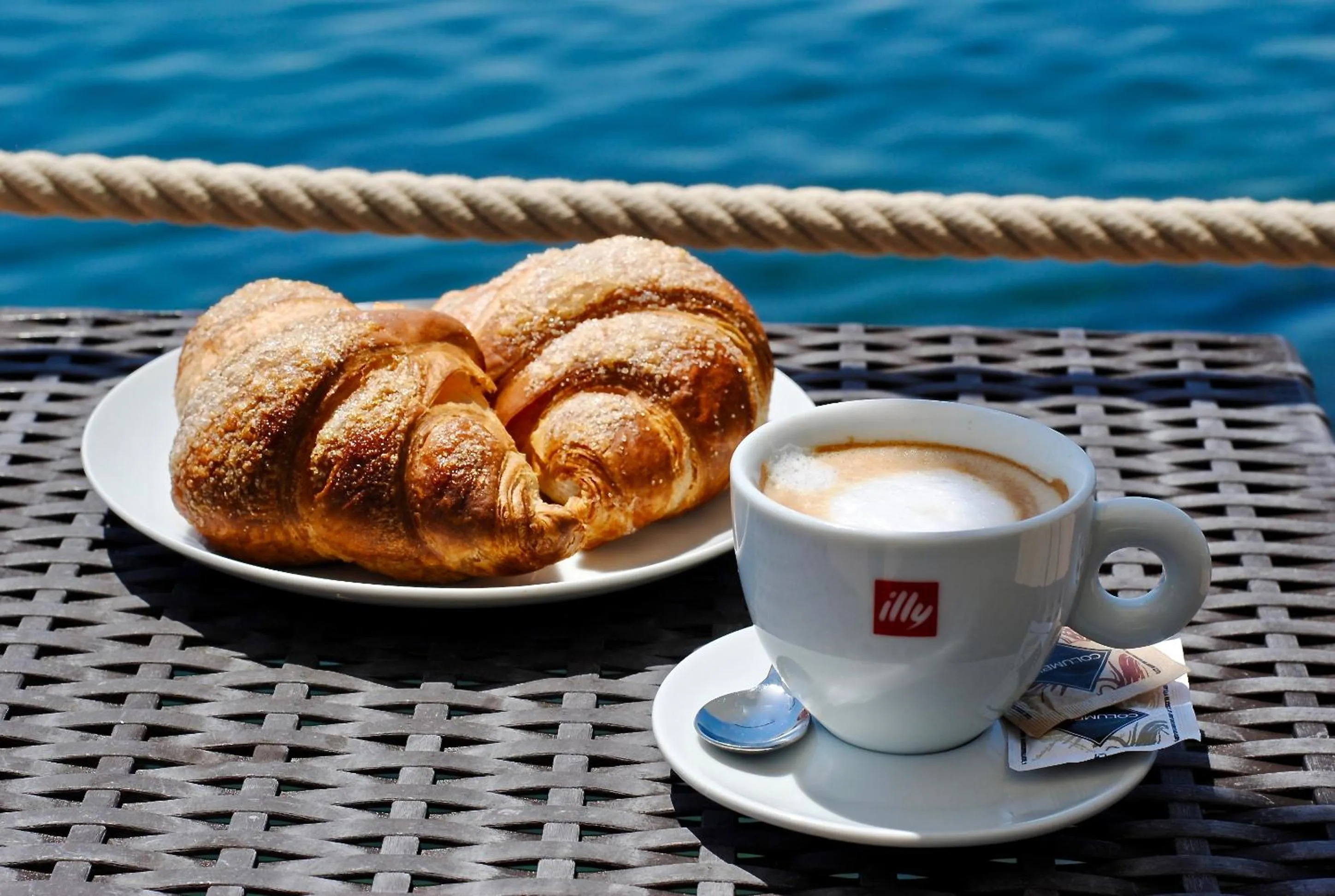 Balcony/Terrace in Tre Merli Beach Hotel