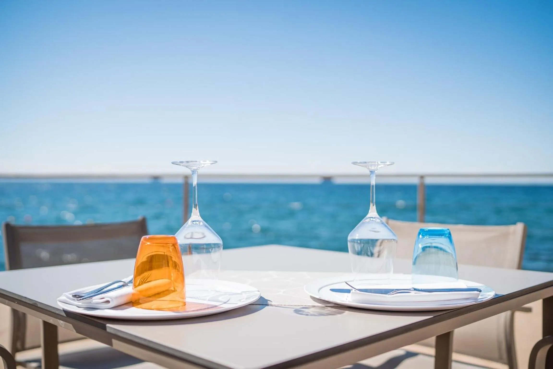 Restaurant/places to eat in Tre Merli Beach Hotel