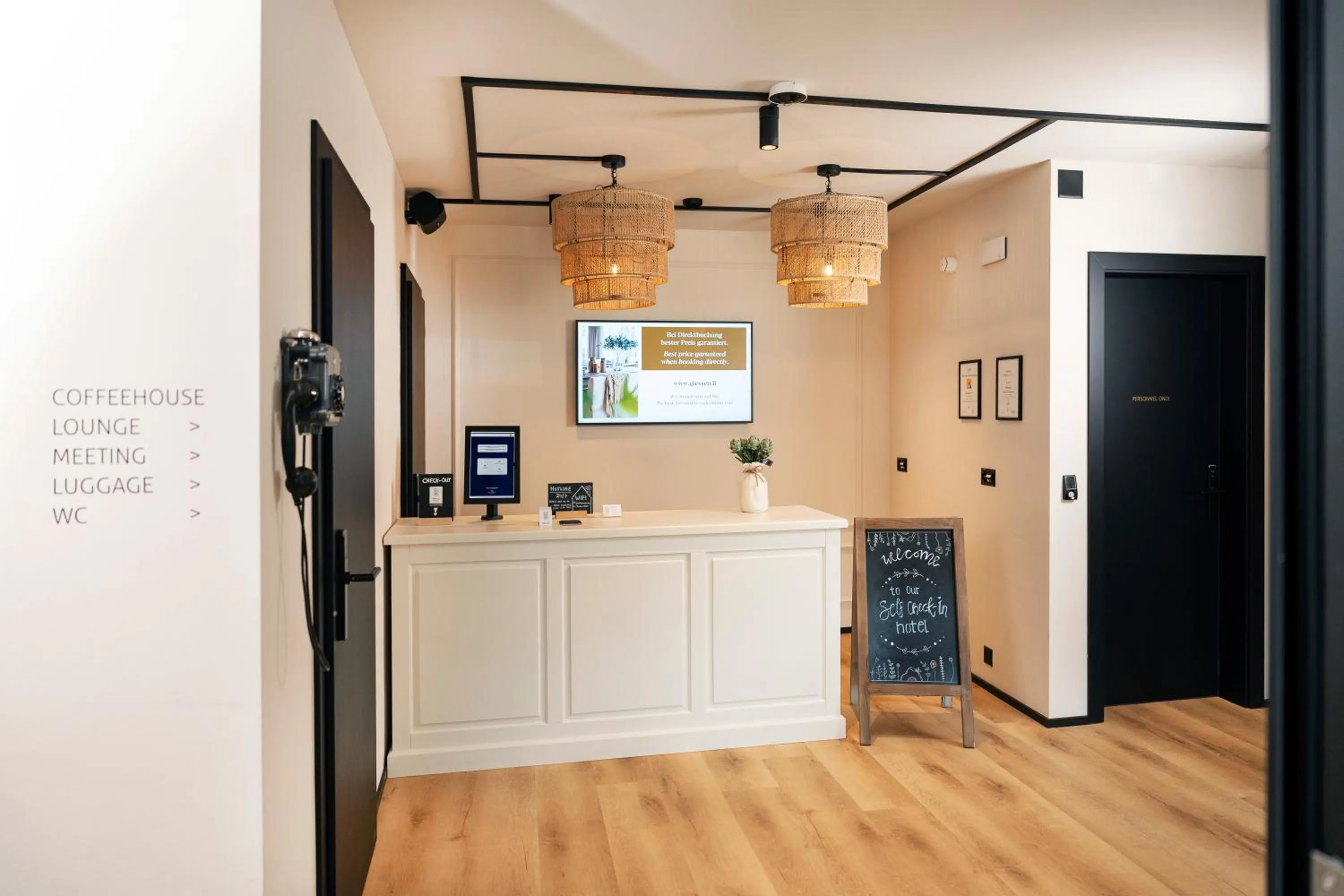 Lobby or reception in Giessen Hotel & Coffeehouse