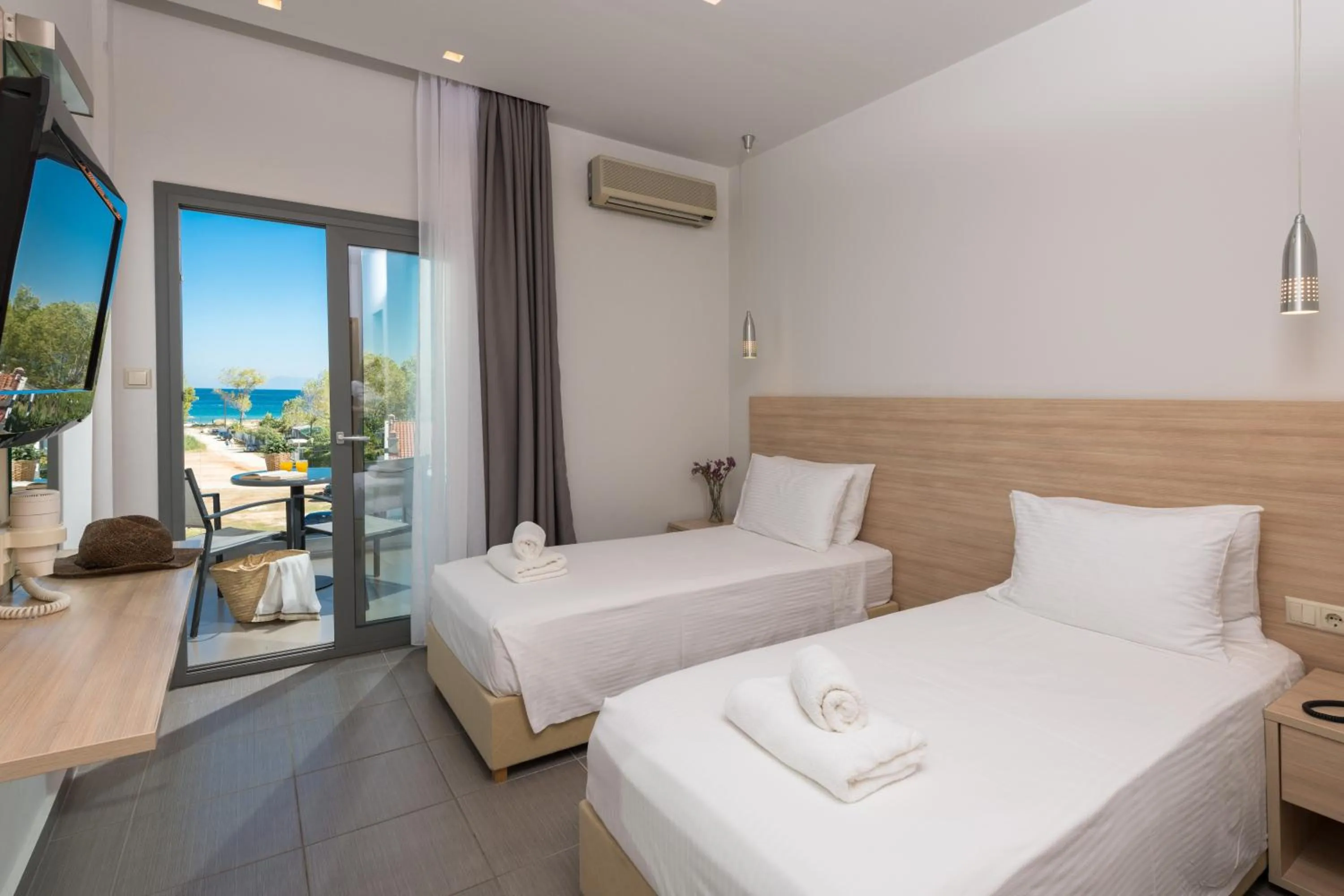 Bed in Princess Golden Beach Hotel