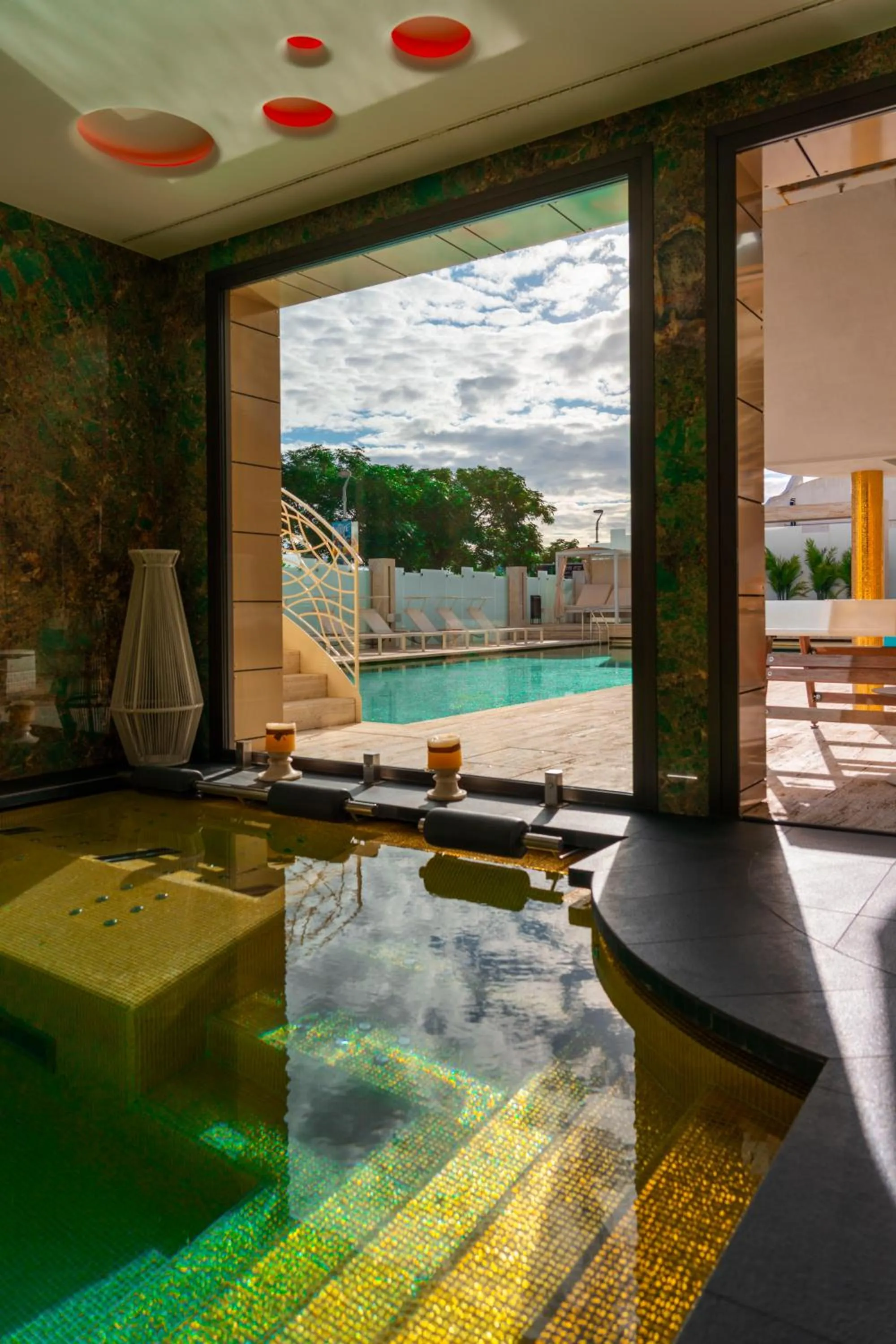 Spa and wellness centre/facilities in The Promenade Luxury Wellness Hotel