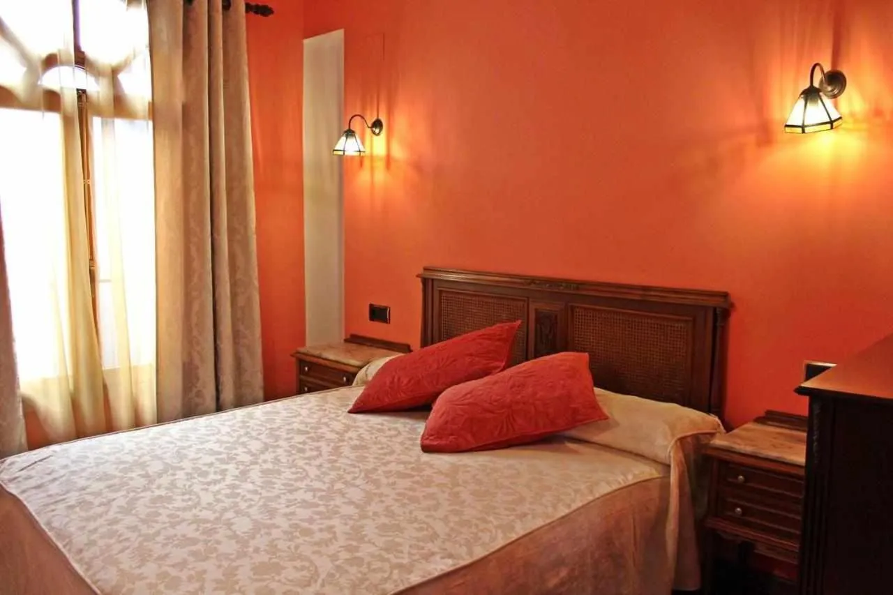 Bed in Hotel Apartamentos Melihah