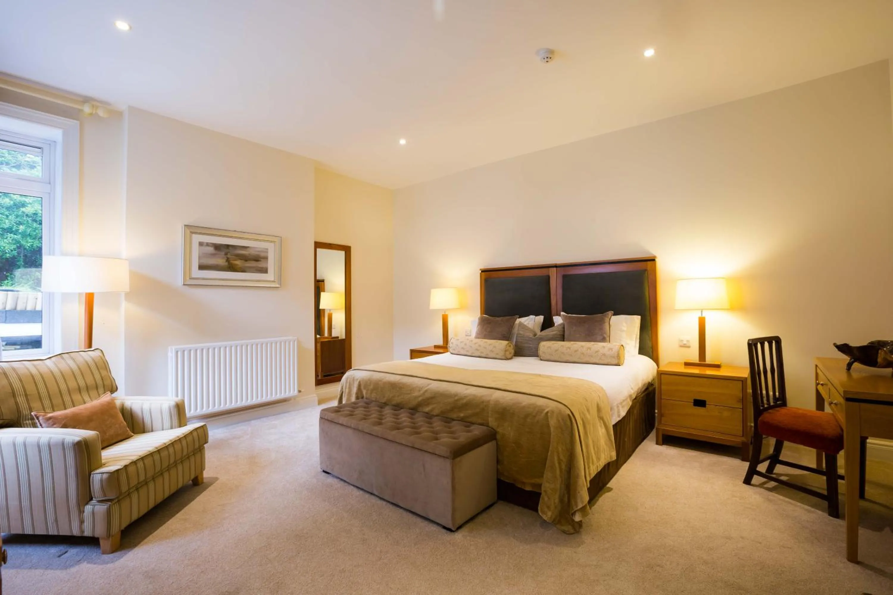 Patio, Bed in Barrow House