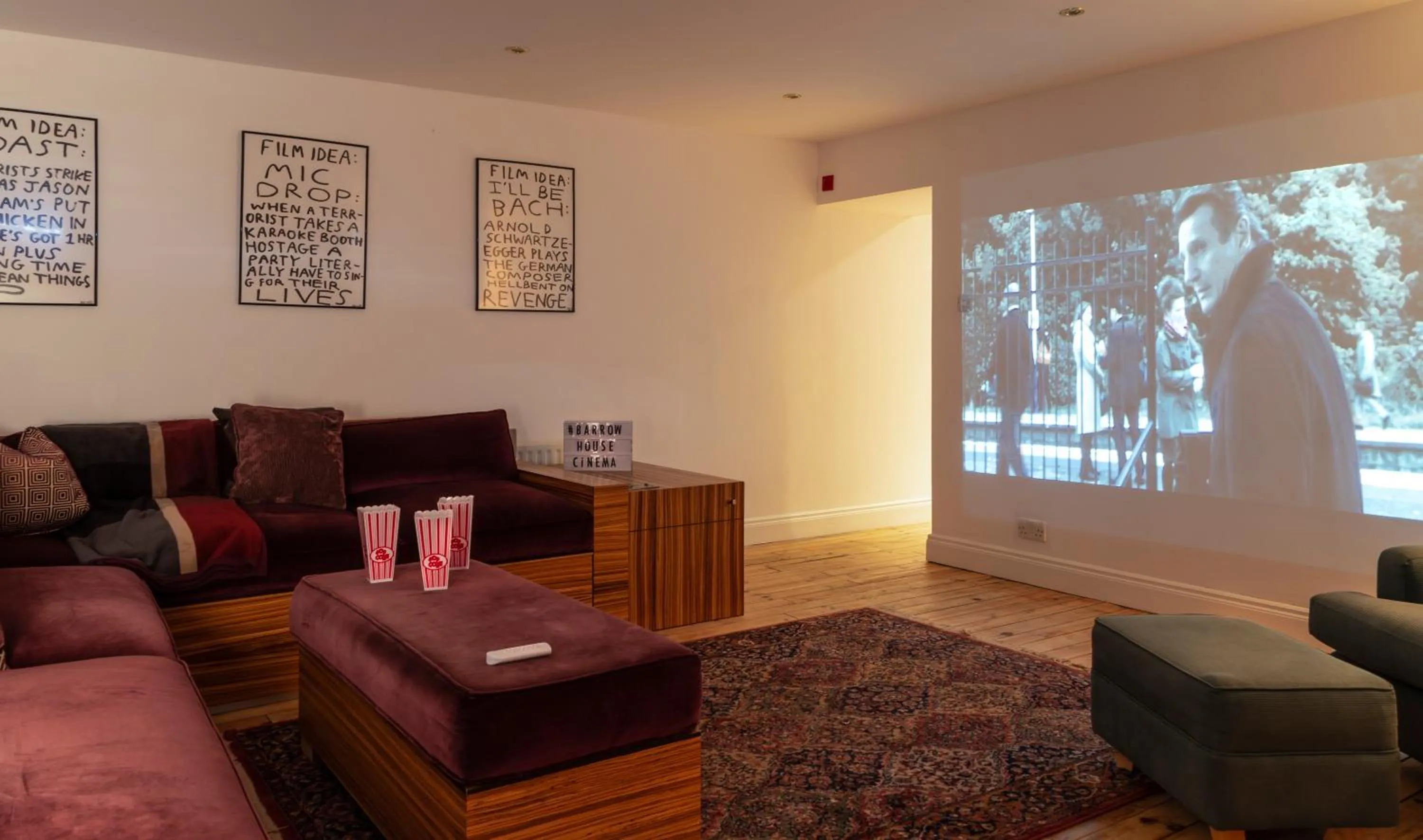 Communal lounge/ TV room in Barrow House