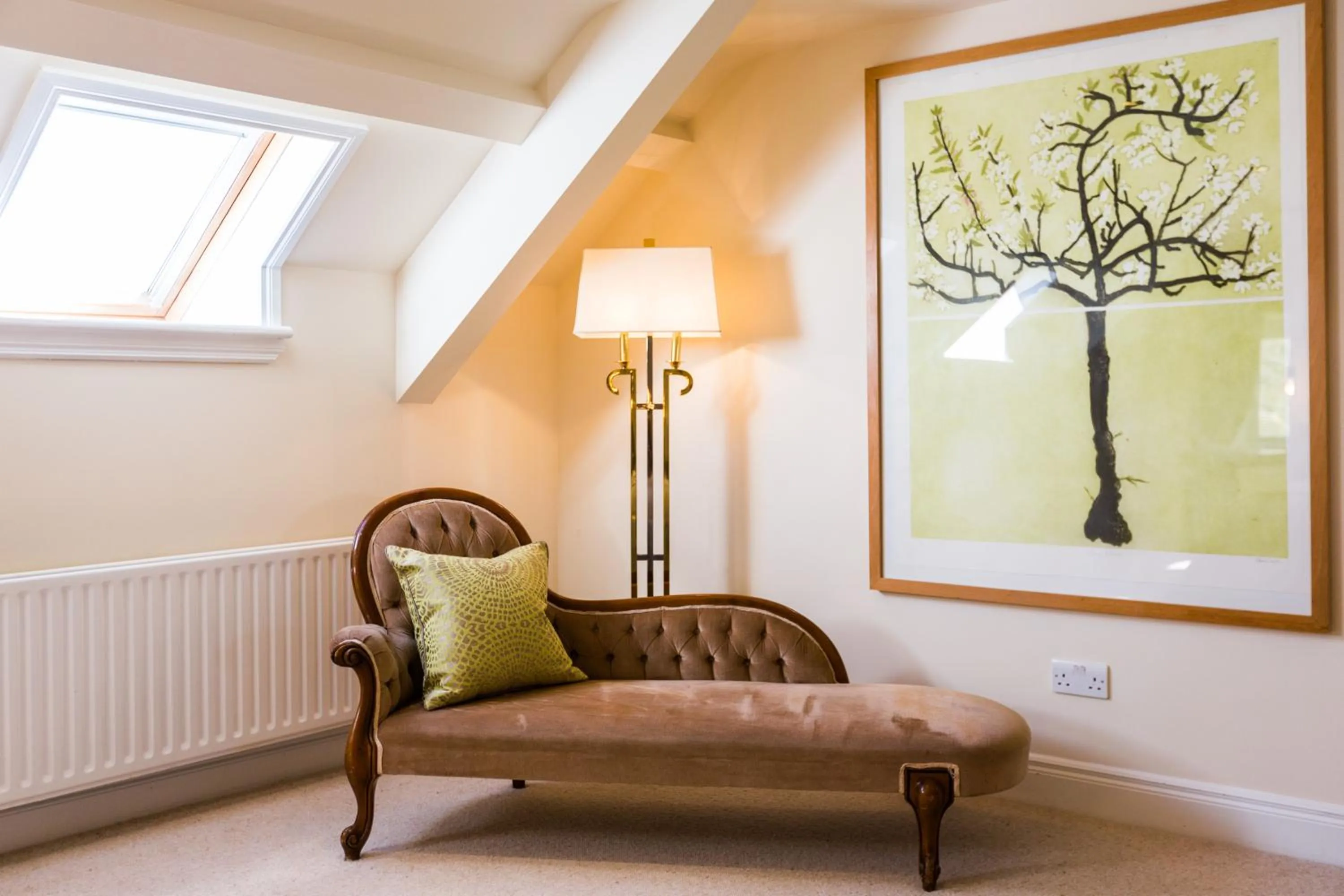 Seating area in Barrow House