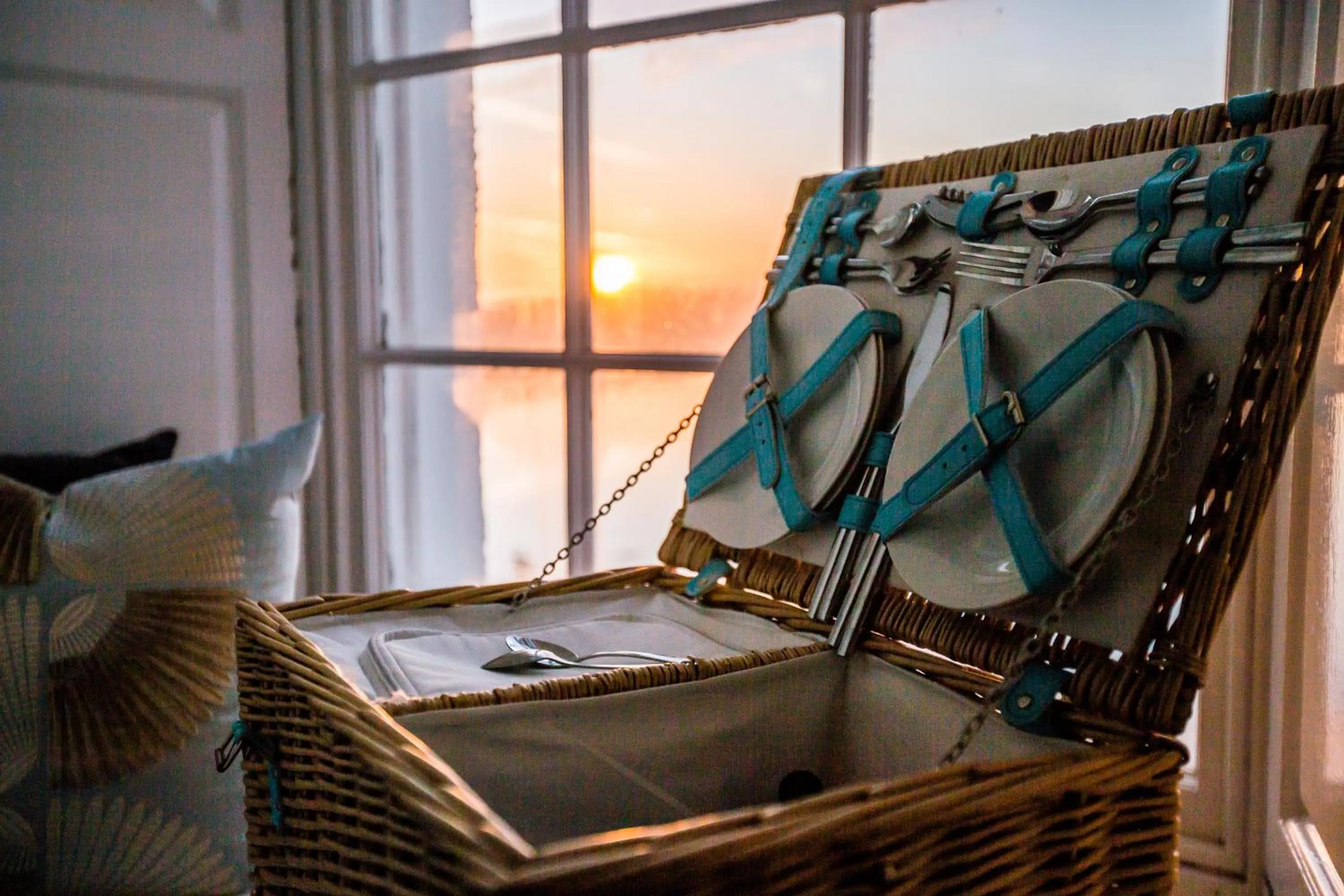 Seating area in Barrow House