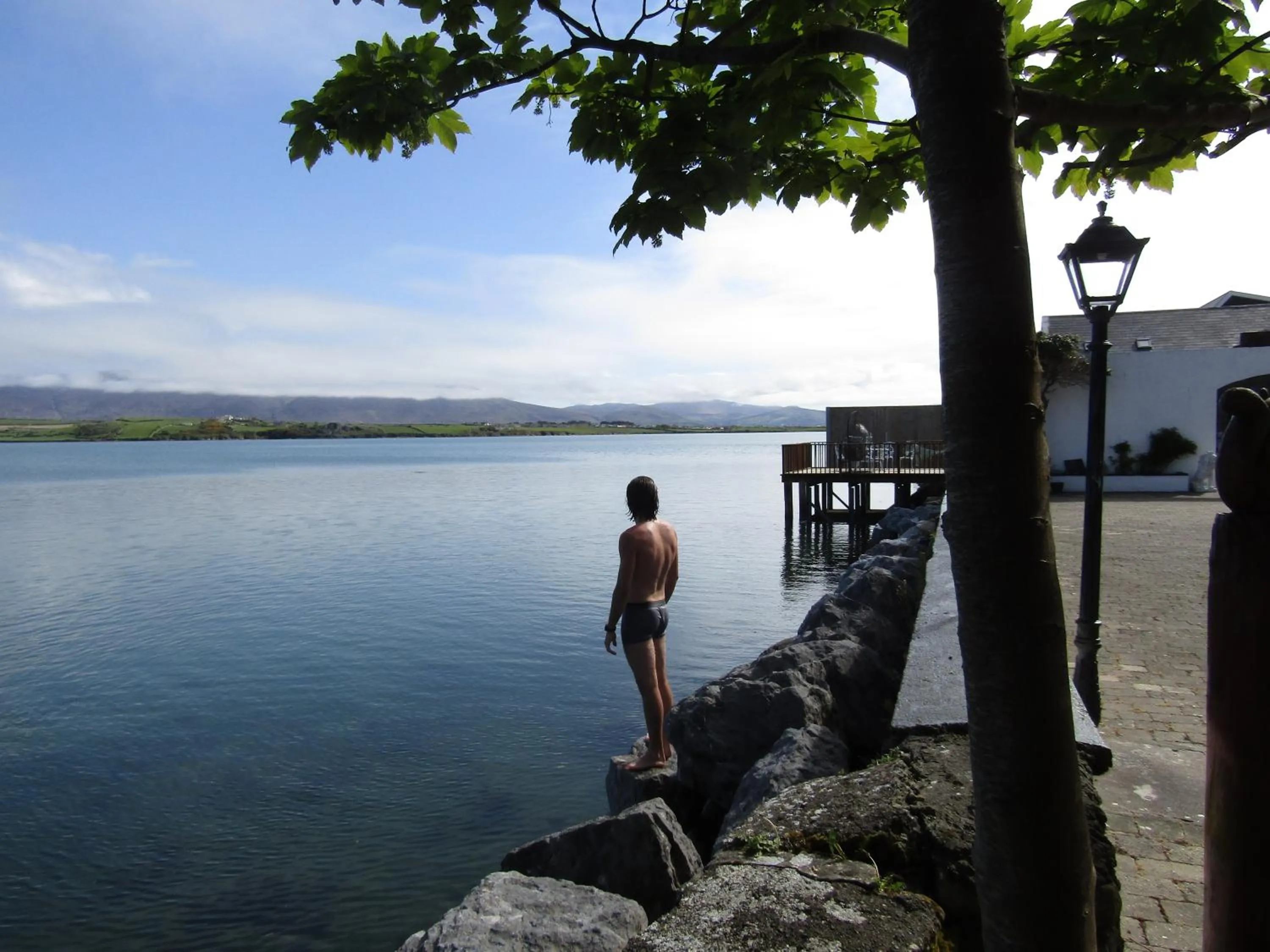 Fishing in Barrow House
