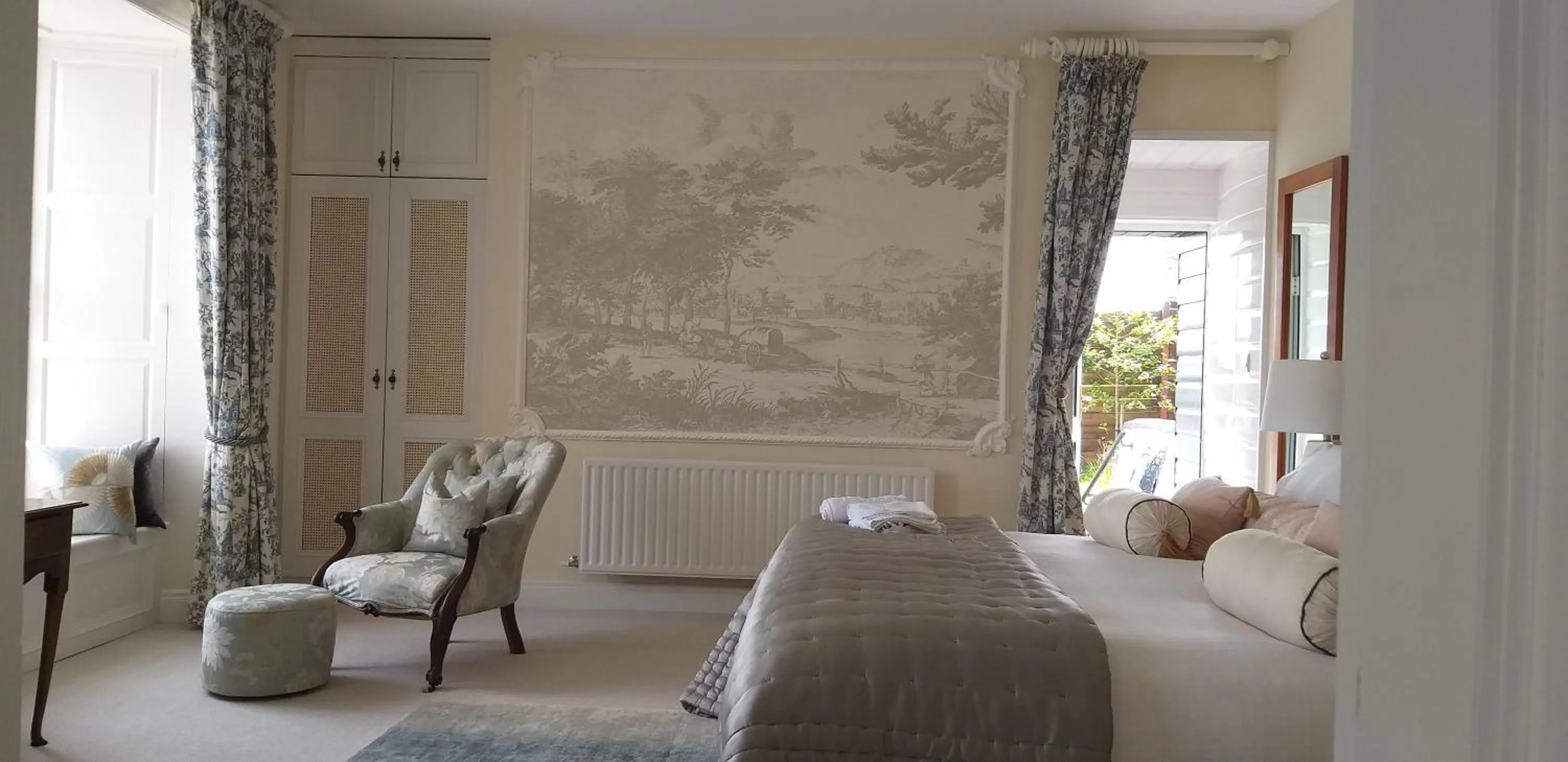 Balcony/Terrace, Bed in Barrow House