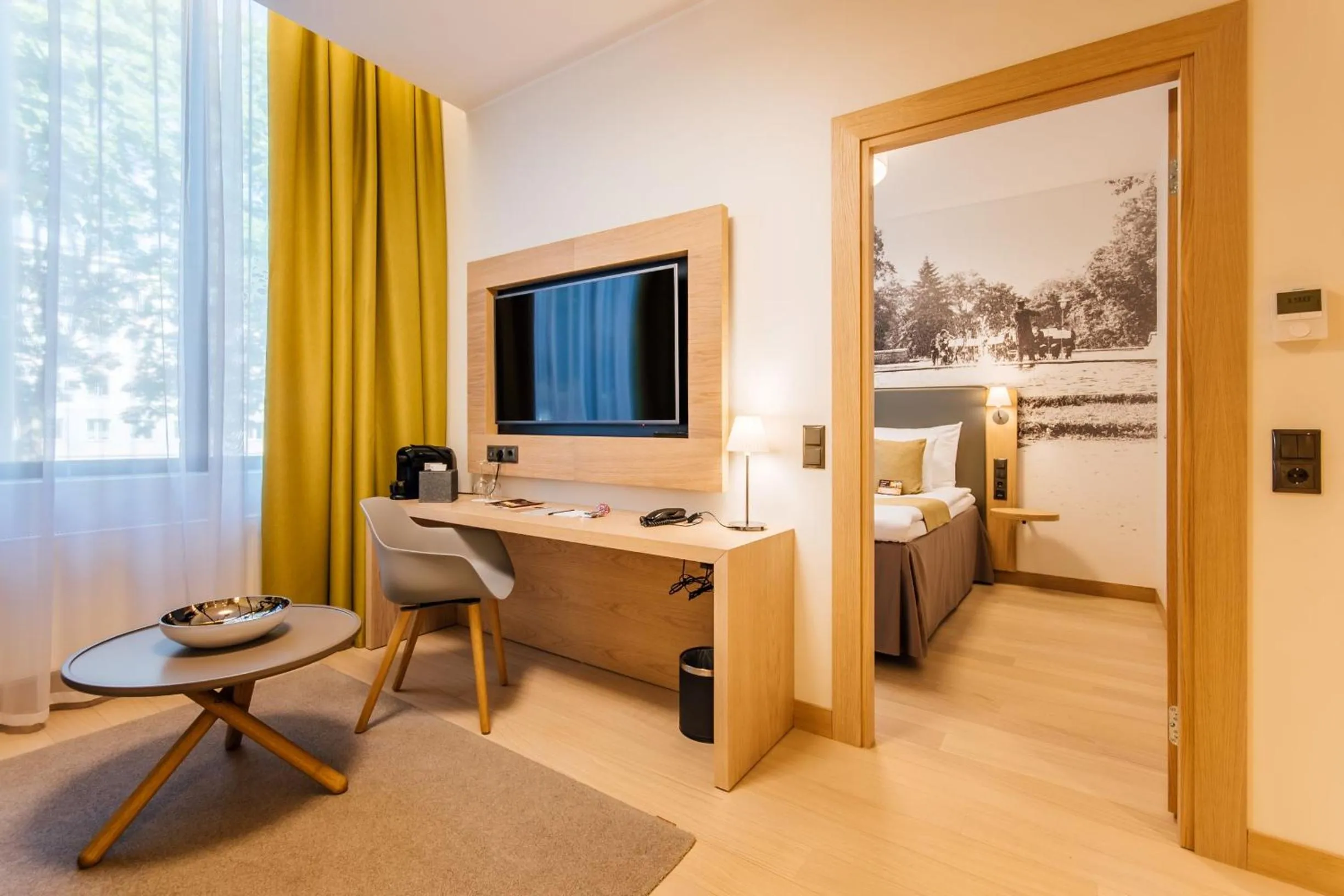 TV and multimedia, Bed in Centennial Nexus Hotel Tallinn