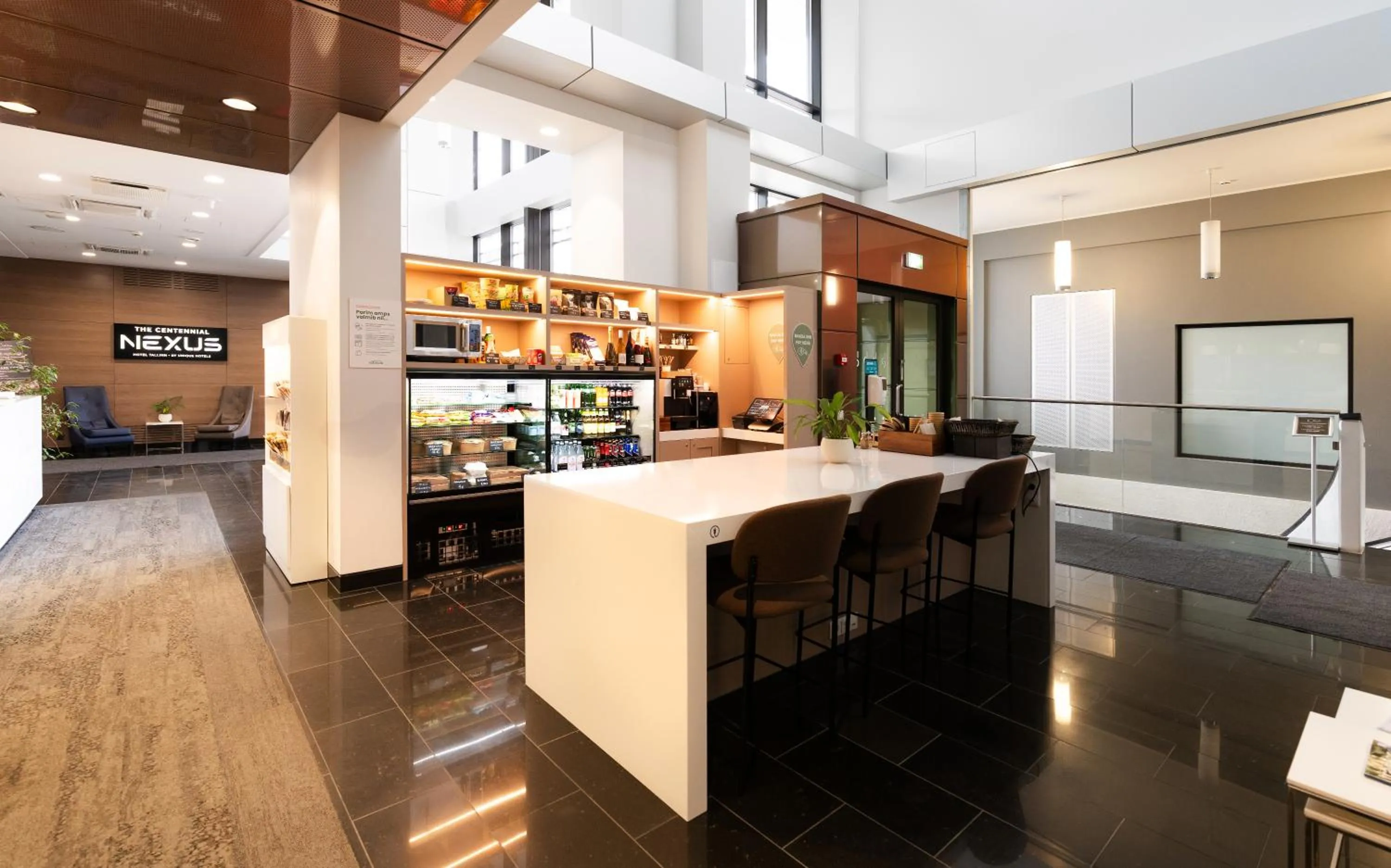 Lobby or reception in Centennial Nexus Hotel Tallinn