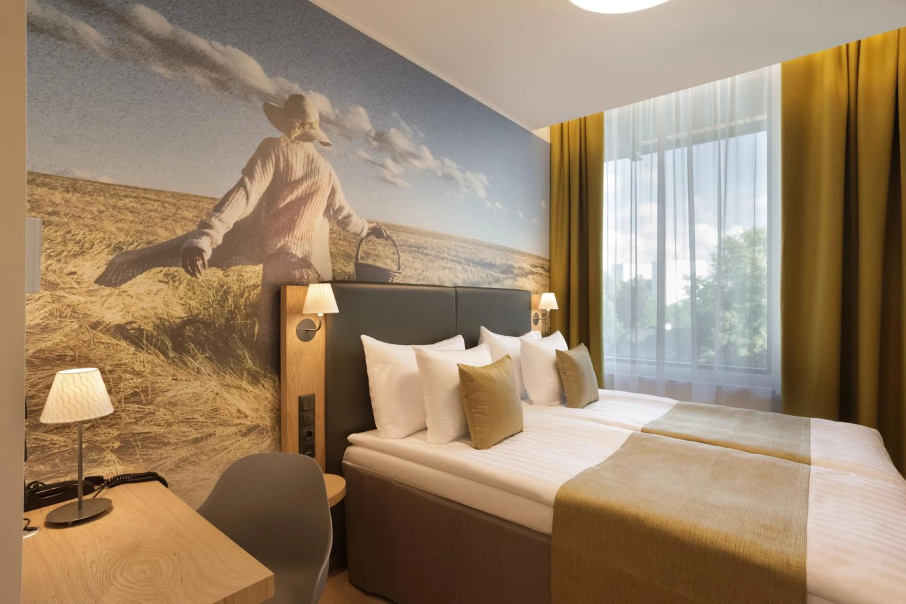 Bed in Centennial Nexus Hotel Tallinn