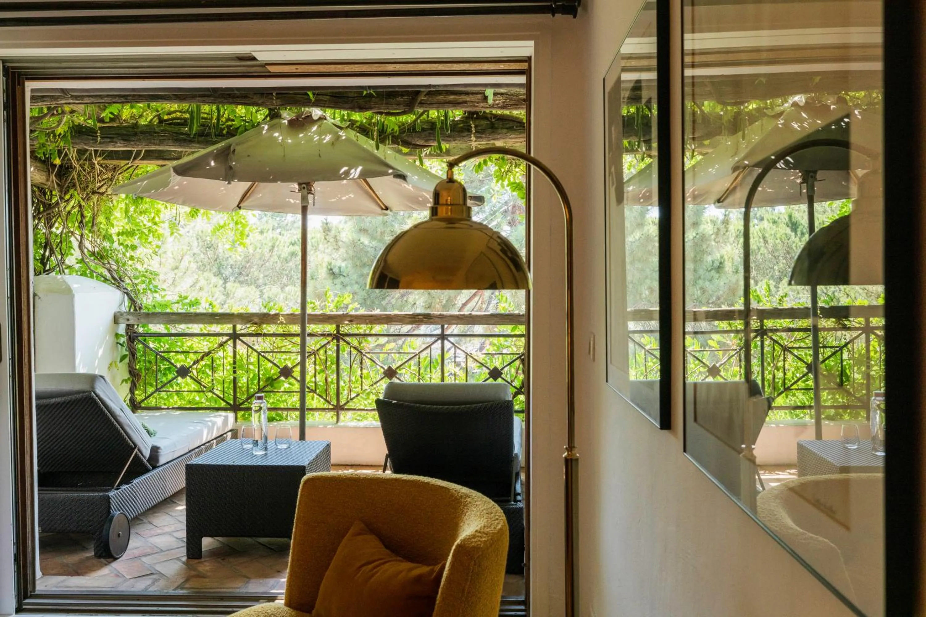 Balcony/Terrace in Grand Hôtel De Cala Rossa & Spa Nucca