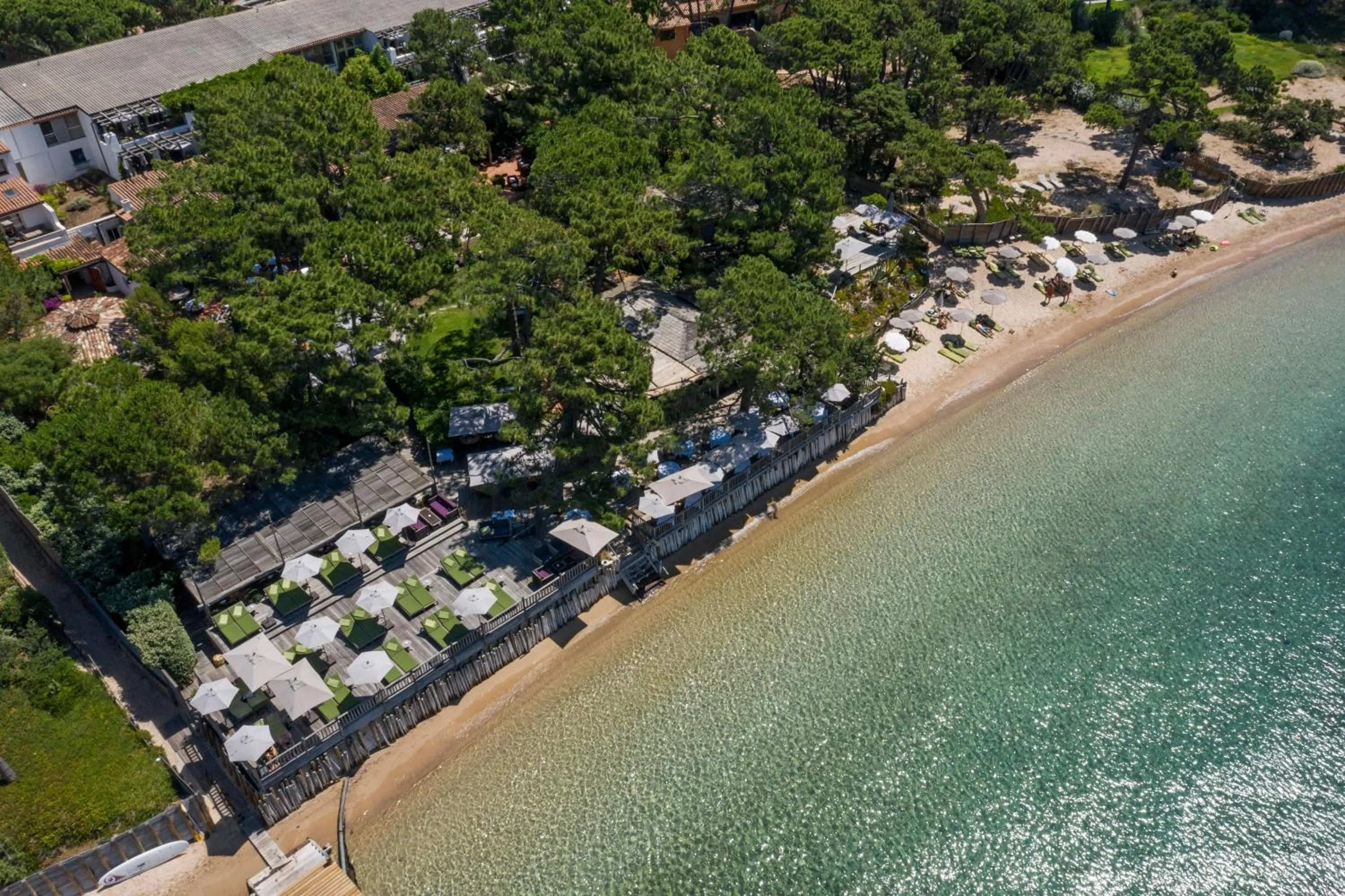 Beach in Grand Hôtel De Cala Rossa & Spa Nucca