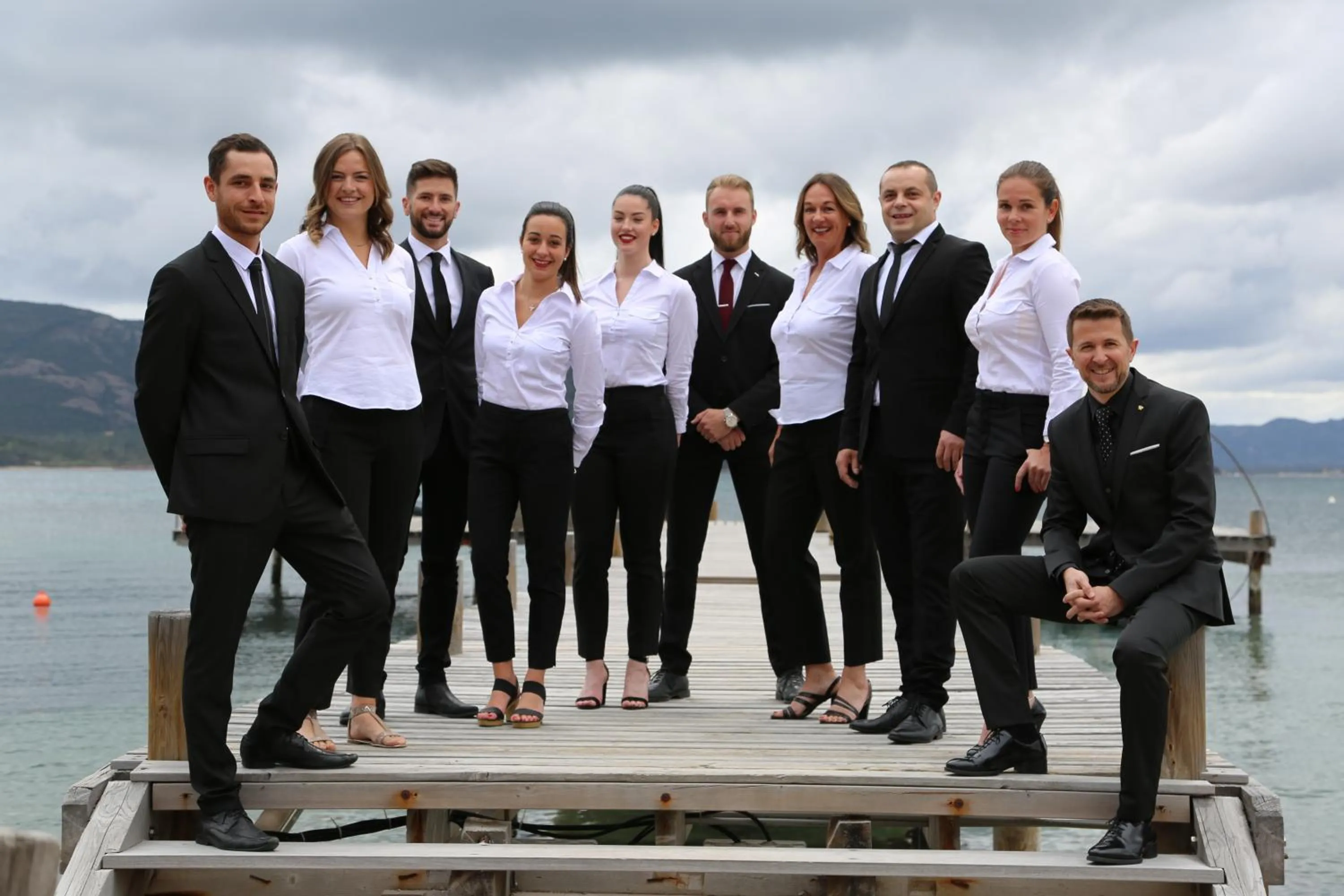 Staff in Grand Hôtel De Cala Rossa & Spa Nucca