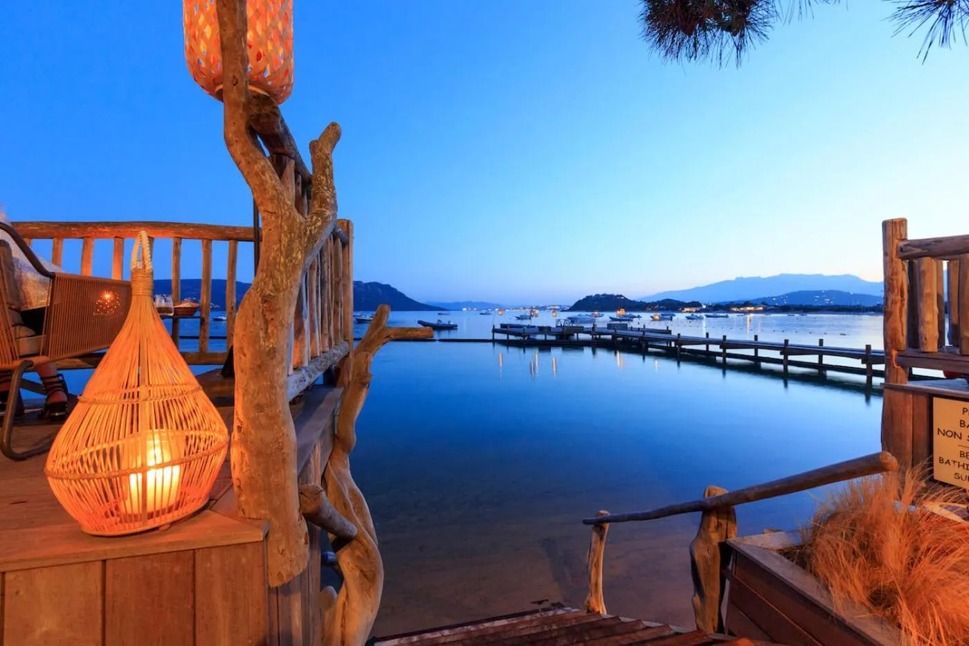 Sea view in Grand Hôtel De Cala Rossa & Spa Nucca