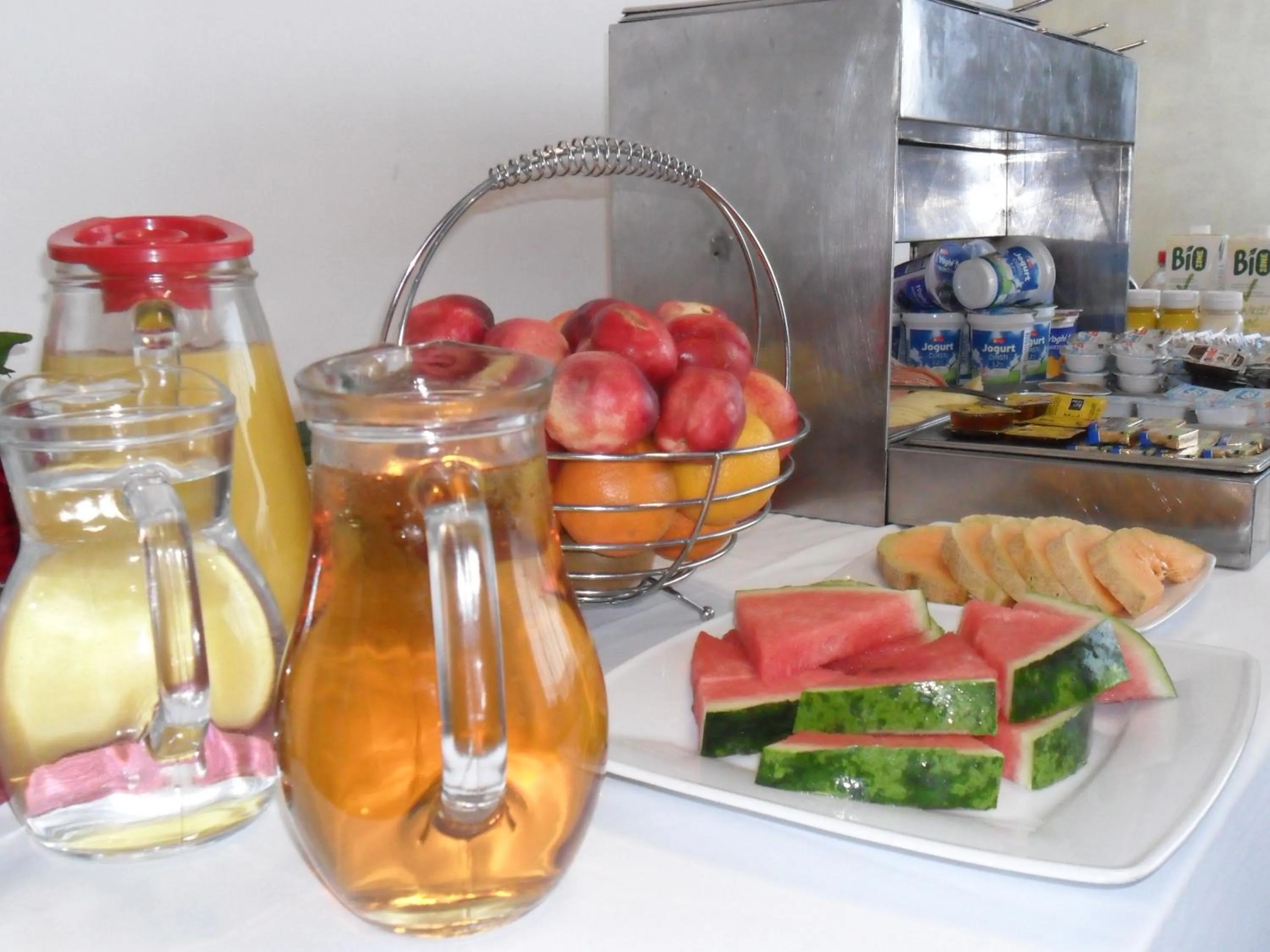 Continental breakfast in Dream Hotel