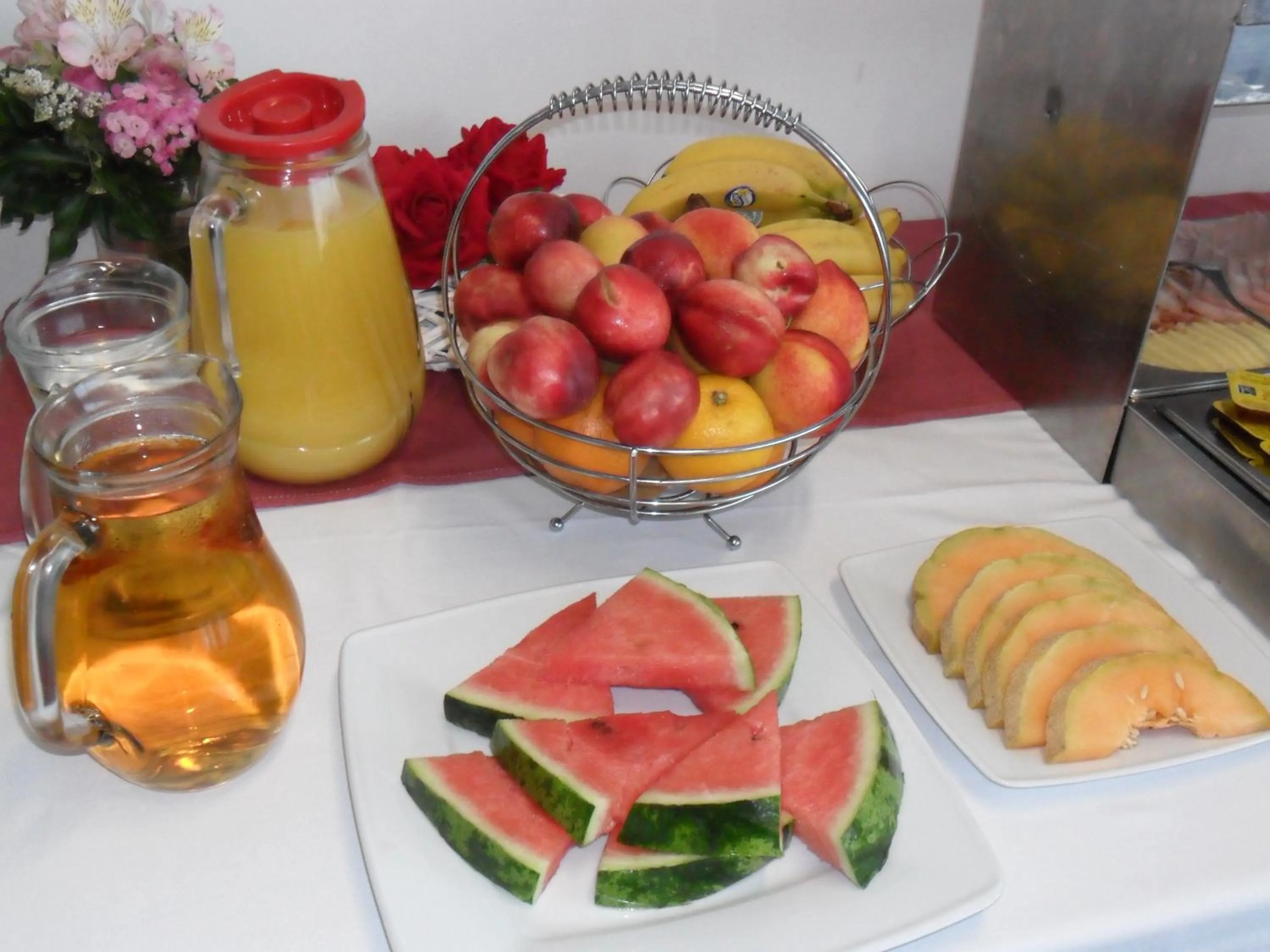 Continental breakfast in Dream Hotel