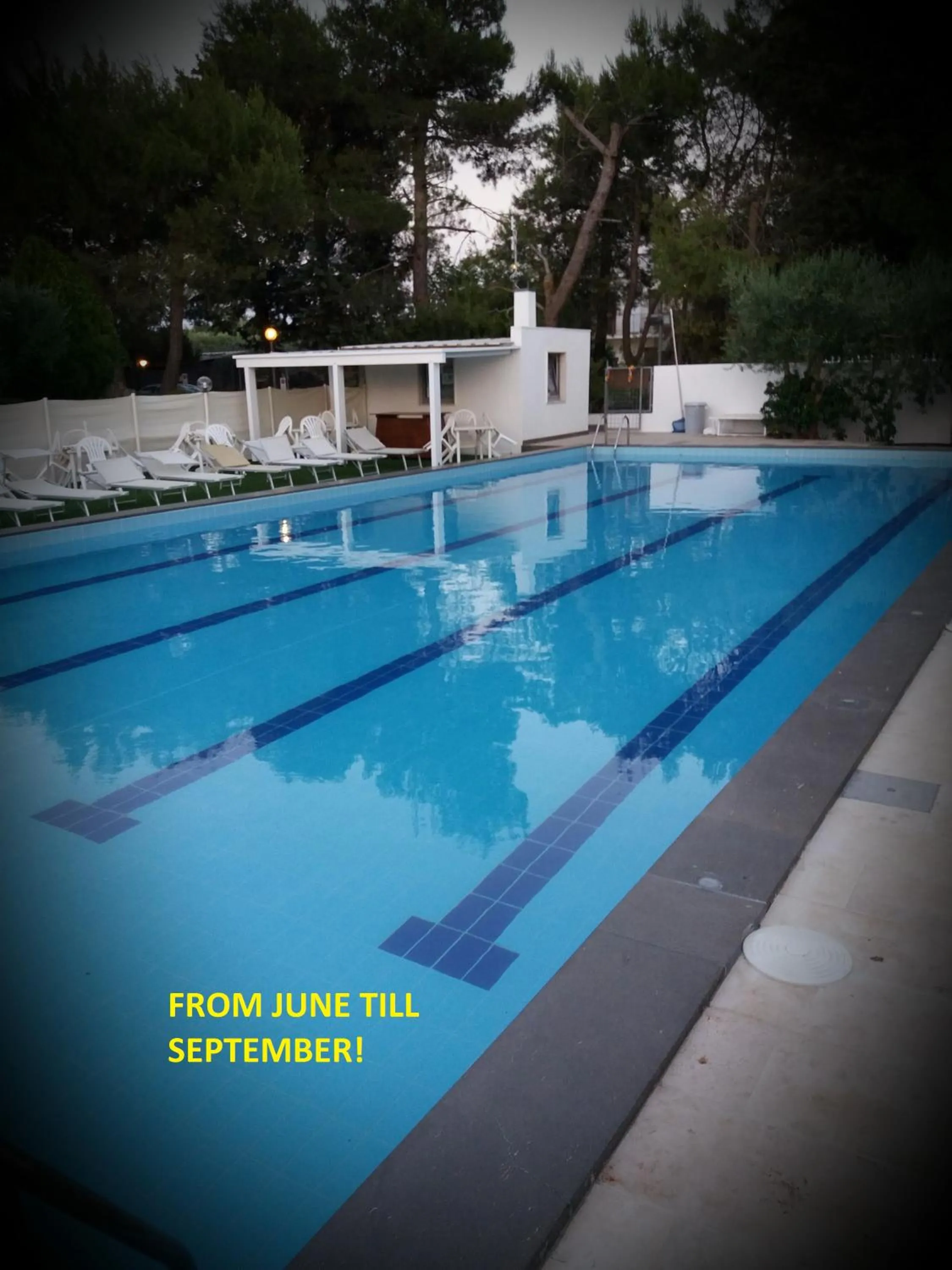 Swimming pool in Dimora Romano