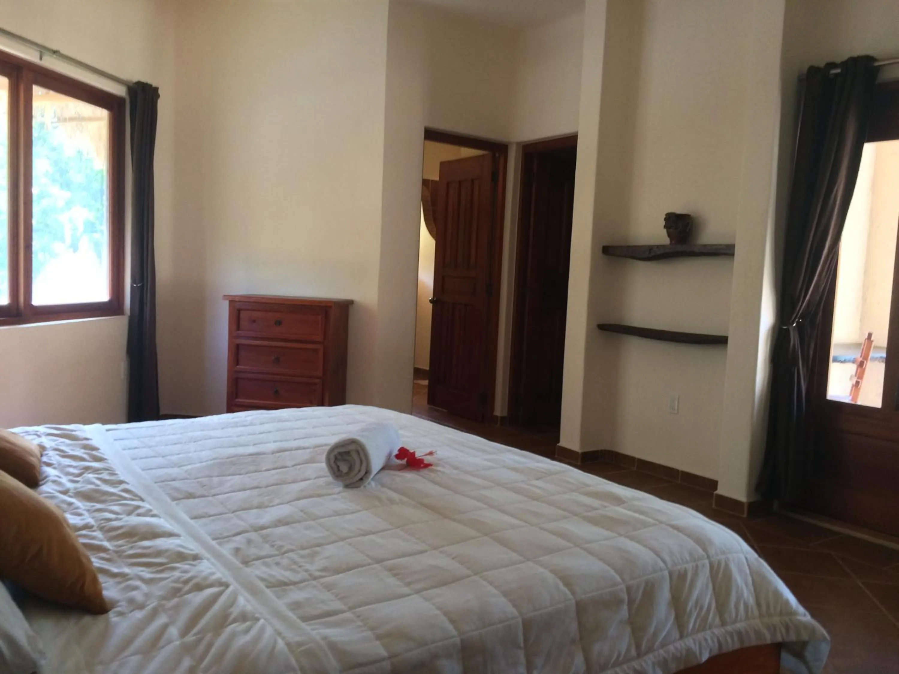 Bed in La Villa Mexicana by Diving Prestige