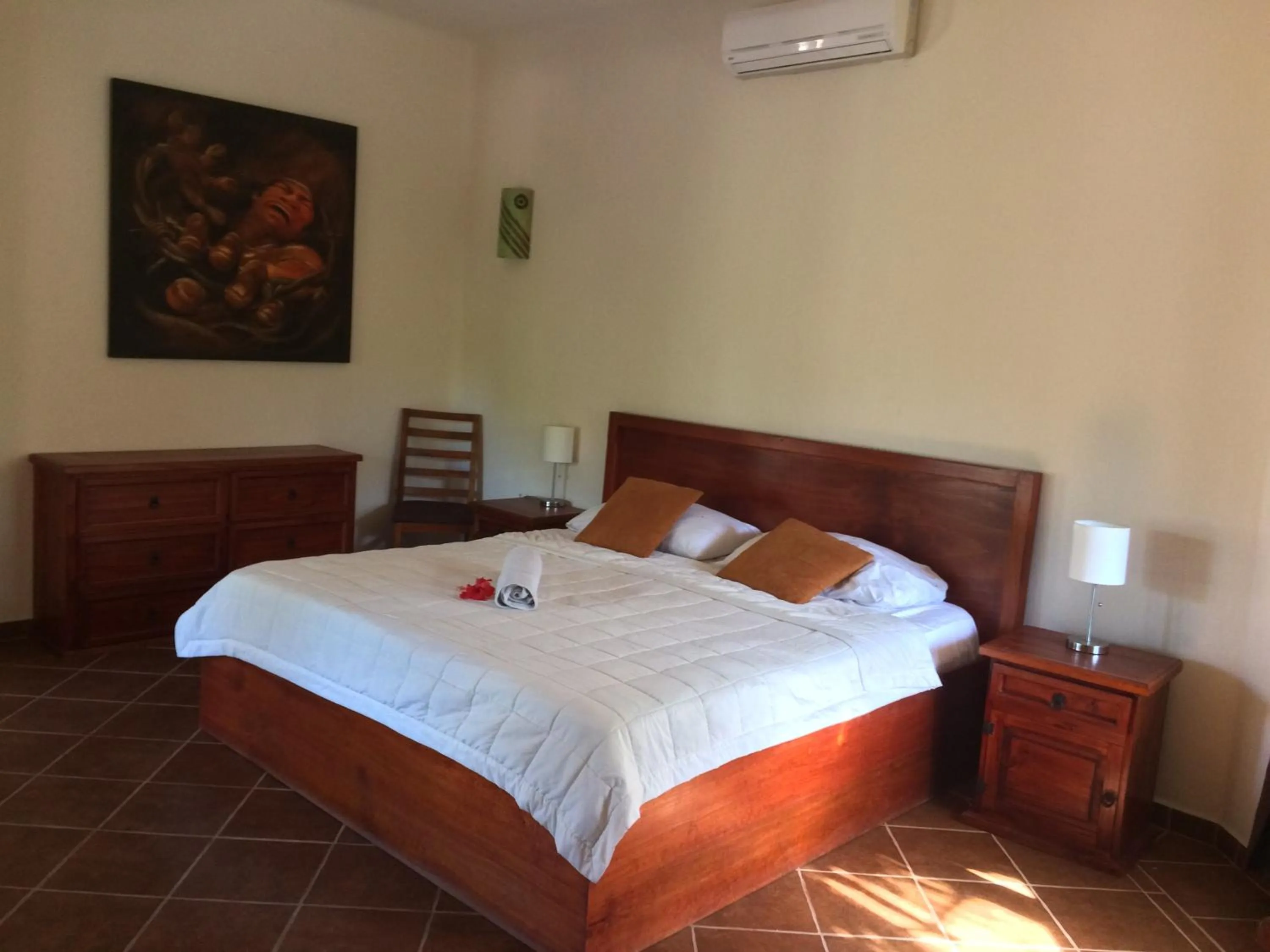 Bed in La Villa Mexicana by Diving Prestige