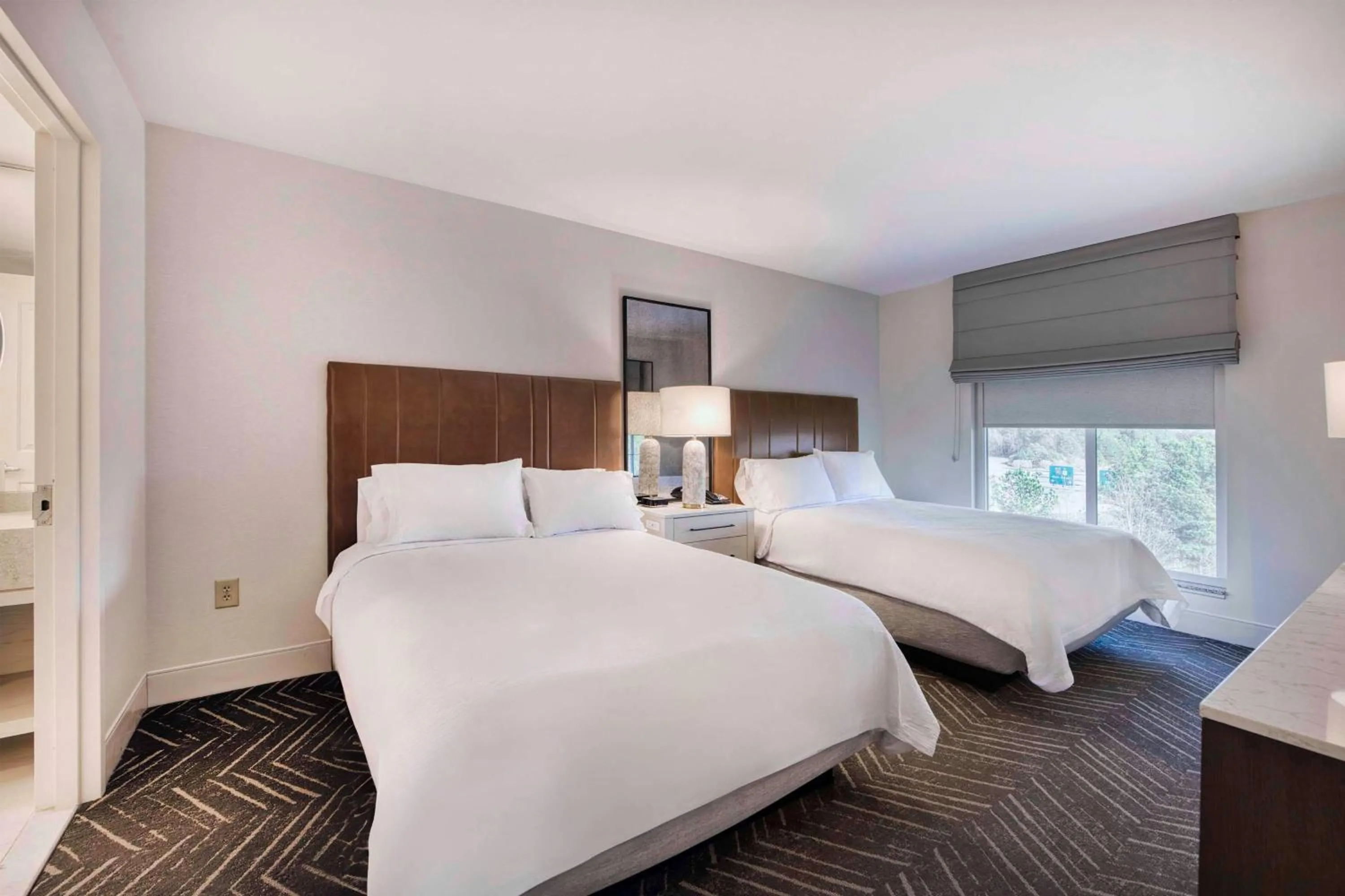 Bed in Embassy Suites by Hilton Raleigh Durham Airport Brier Creek
