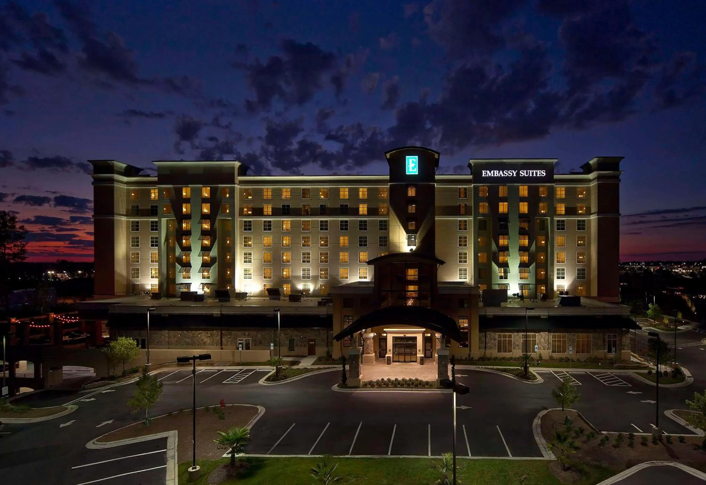 Property building in Embassy Suites by Hilton Raleigh Durham Airport Brier Creek