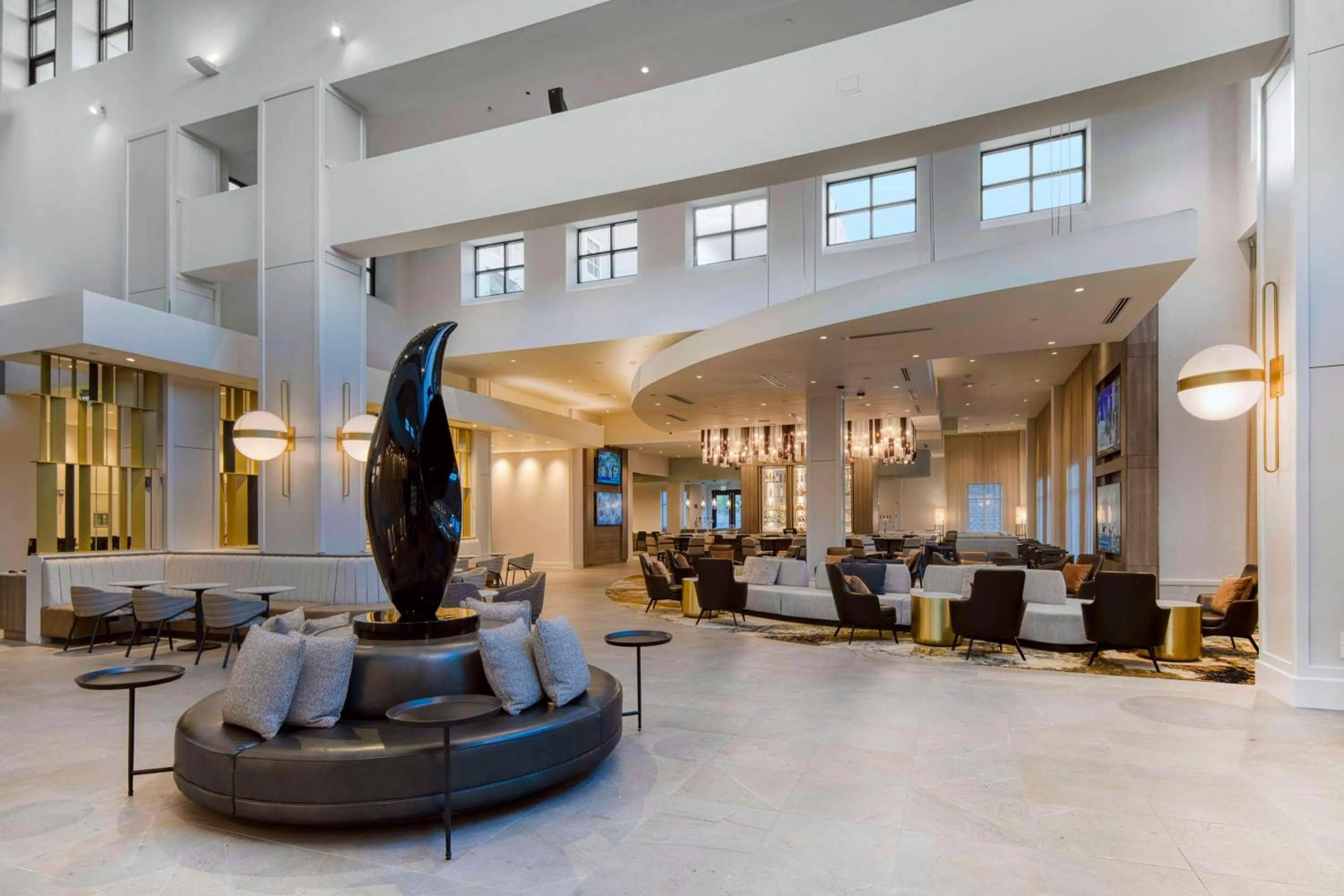 Lobby or reception in Embassy Suites by Hilton Raleigh Durham Airport Brier Creek