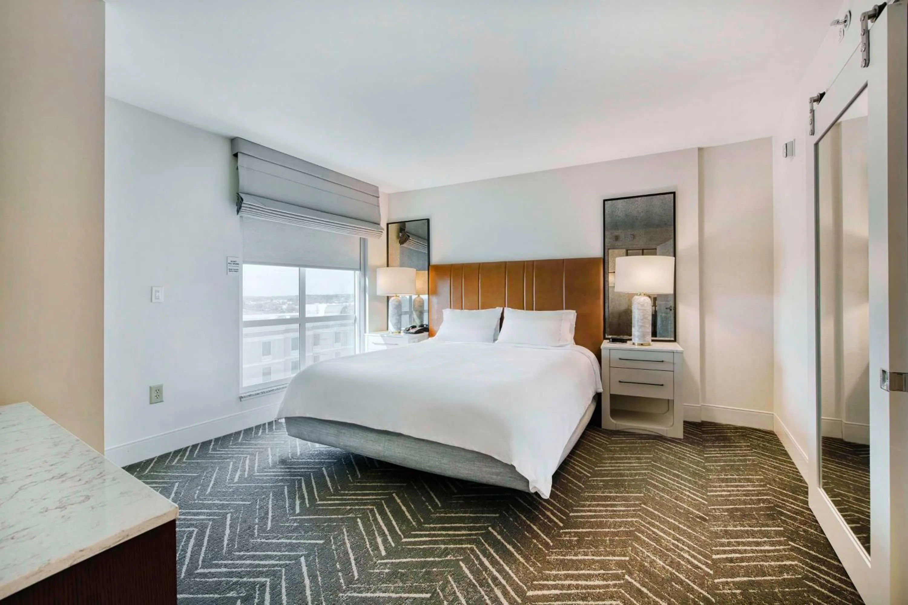 Bed in Embassy Suites by Hilton Raleigh Durham Airport Brier Creek