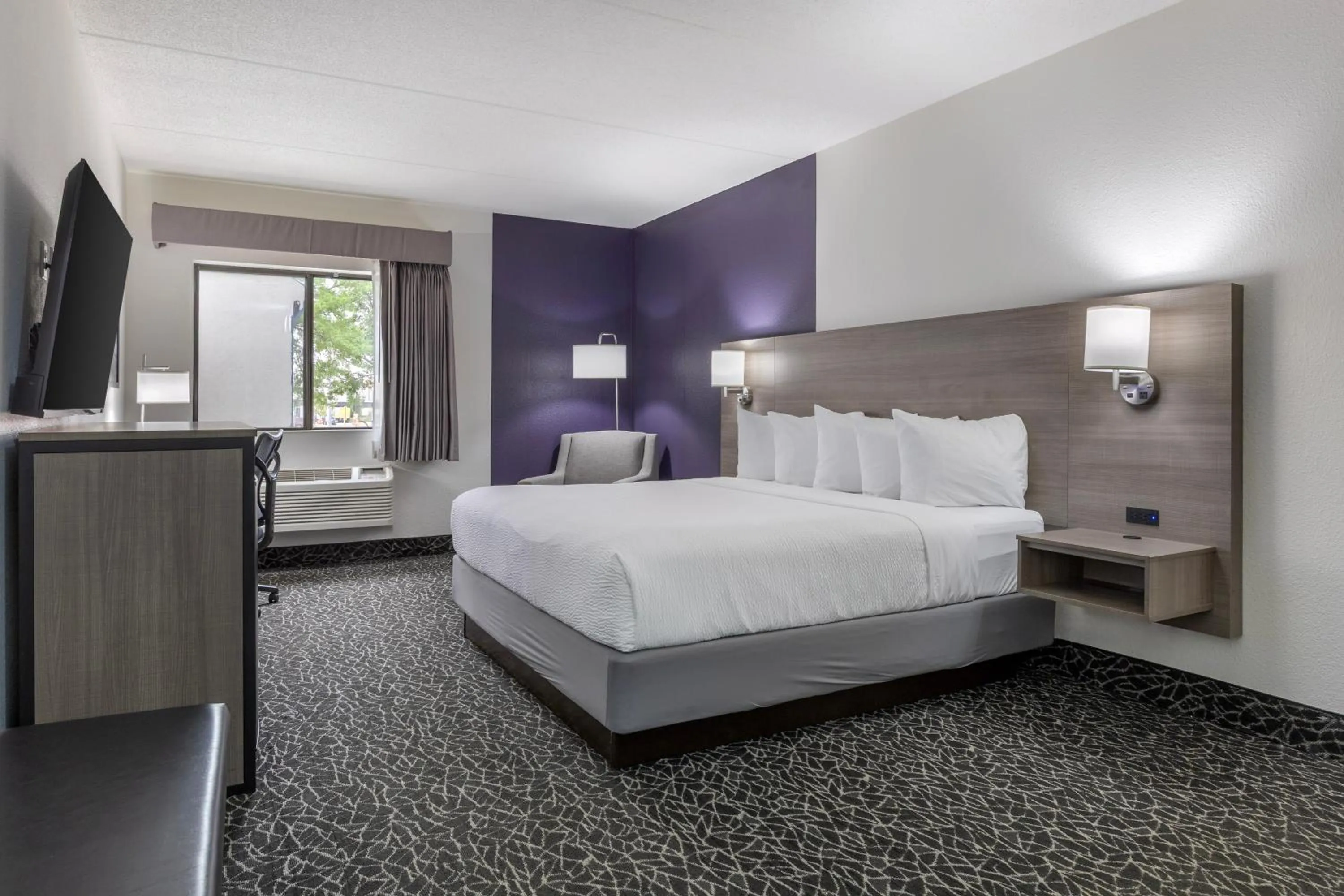 TV and multimedia, Bed in Best Western Bolingbrook Hotel