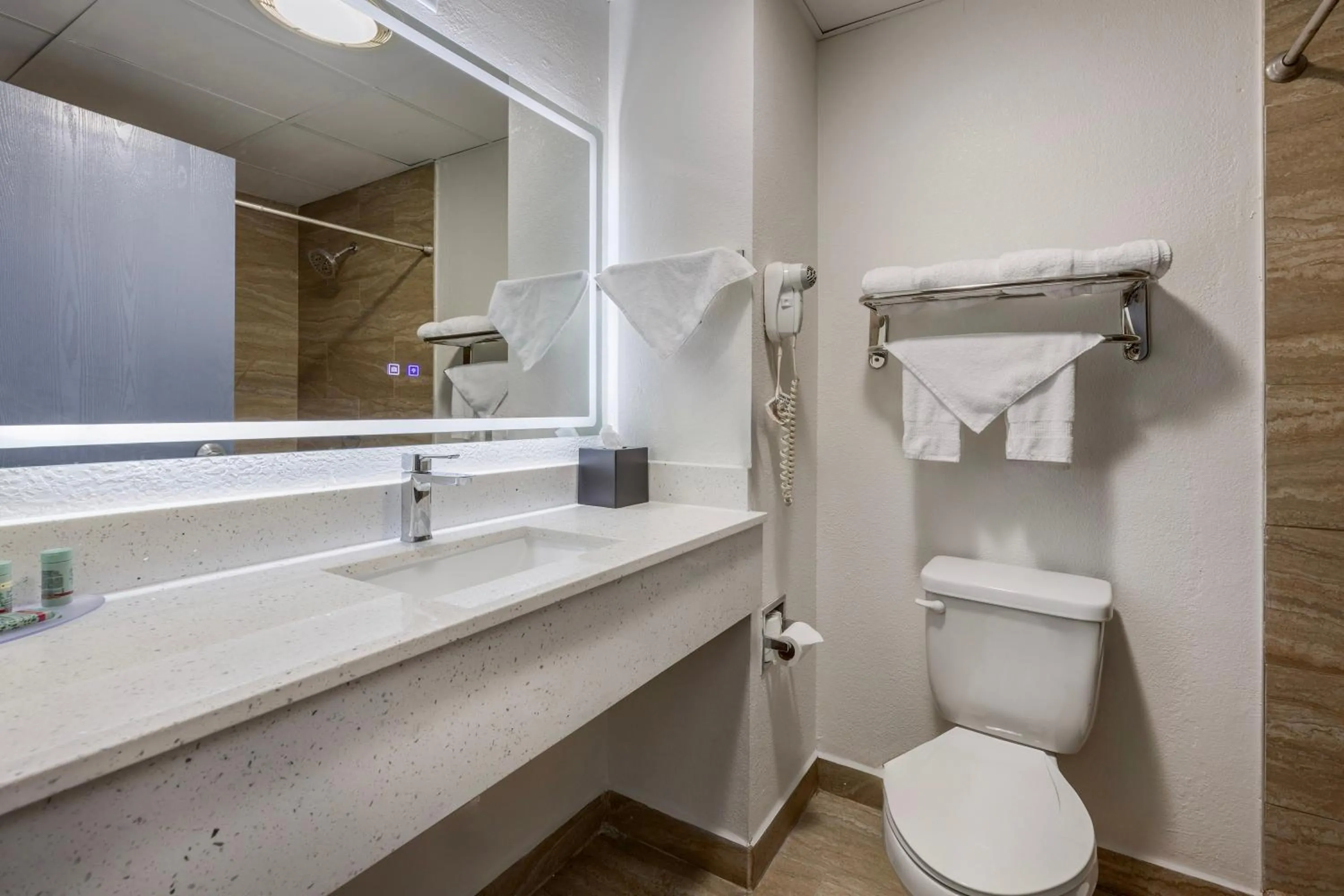 Bathroom in Best Western Bolingbrook Hotel
