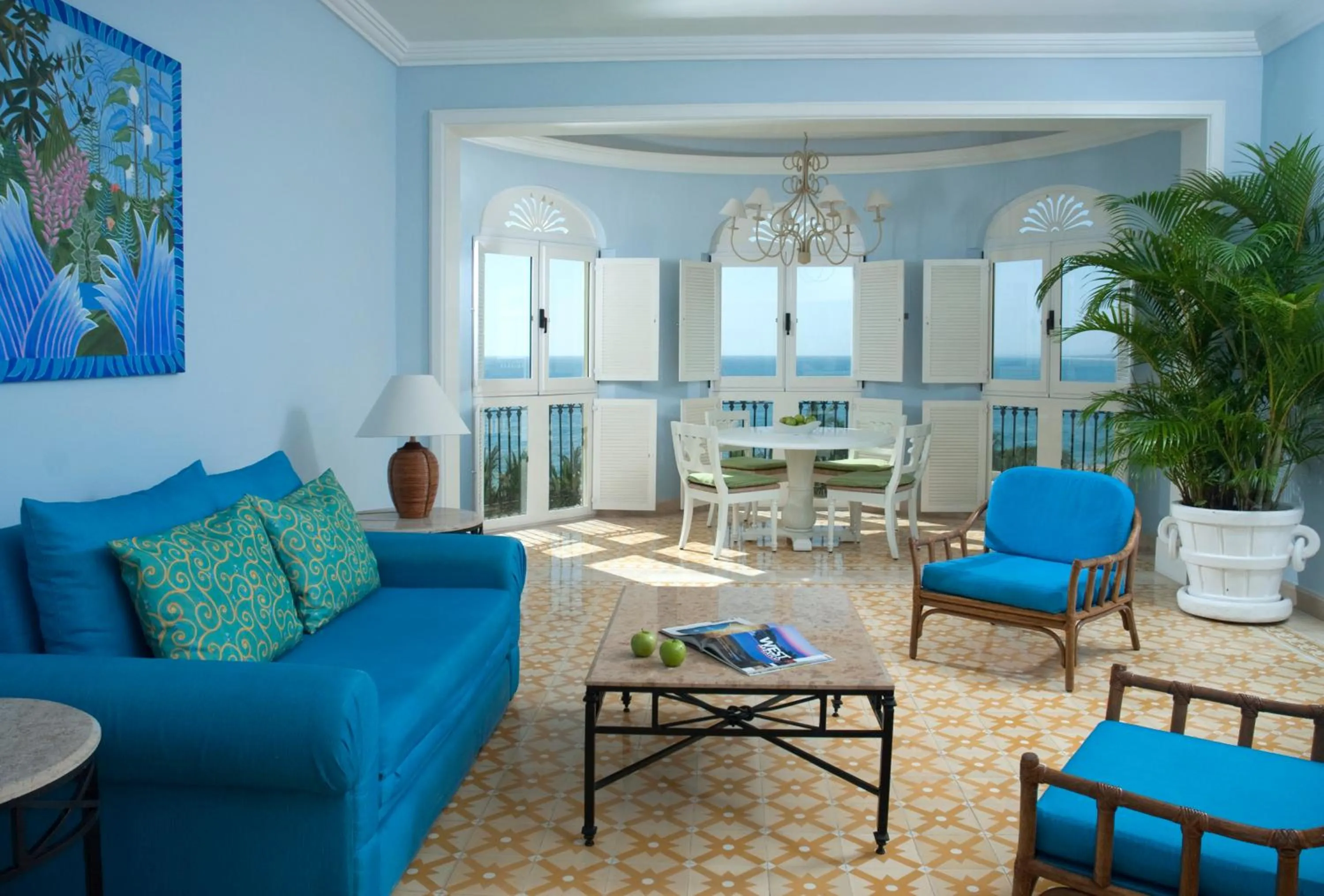 Living room in Pueblo Bonito Emerald Bay Resort & Spa - All Inclusive