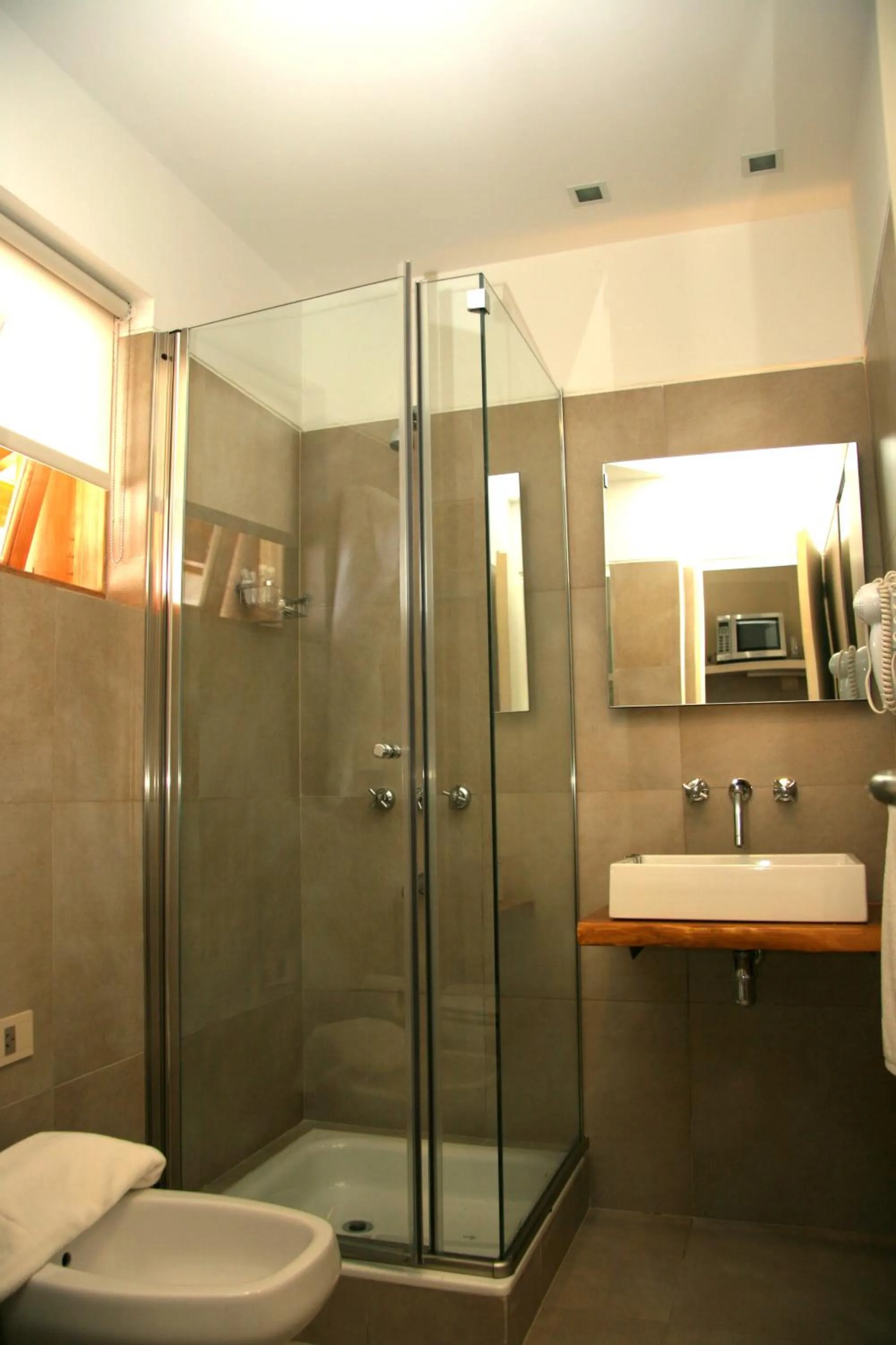 Shower in Galileo Boutique Hotel