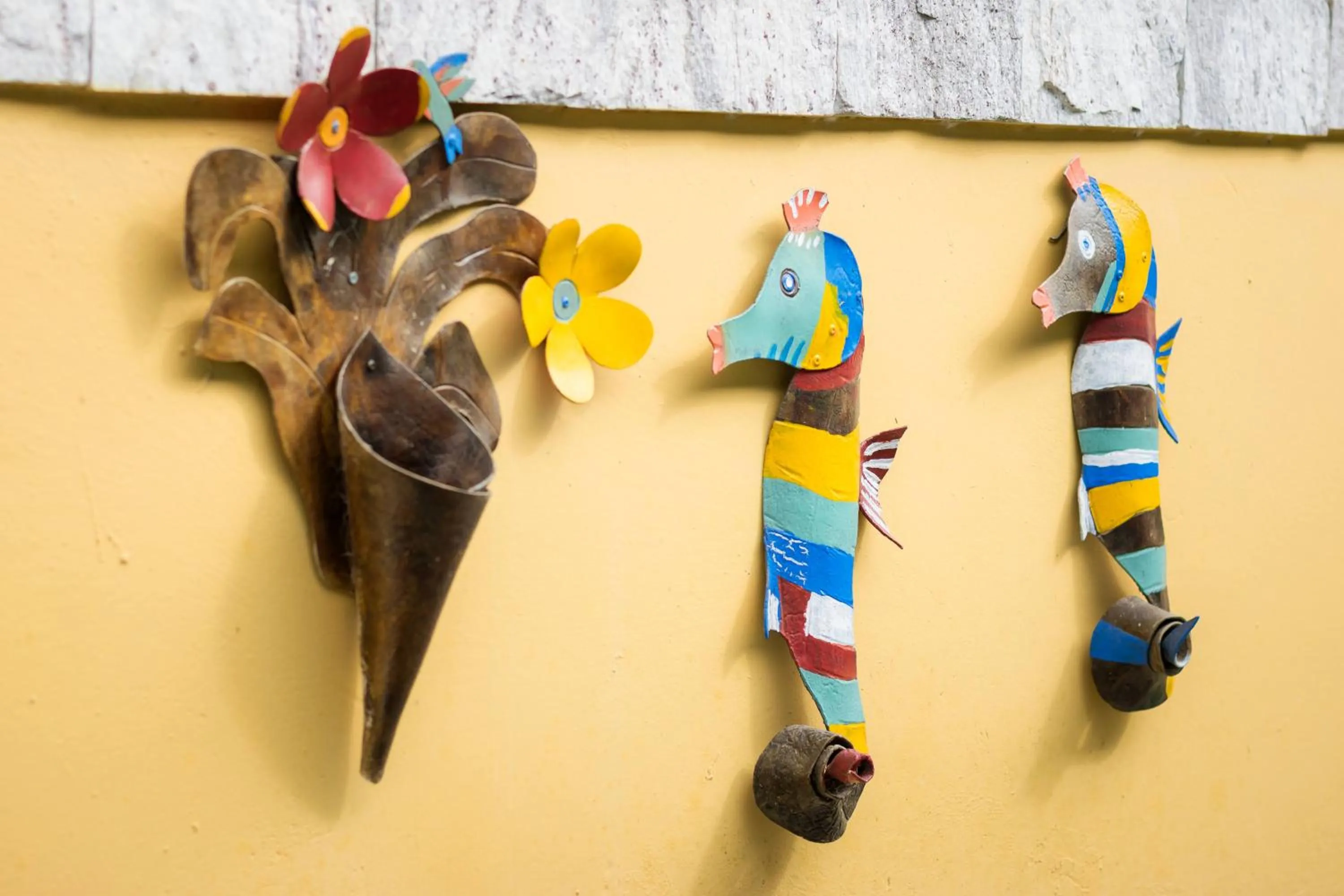 Decorative detail in Flats Tartaruga Búzios