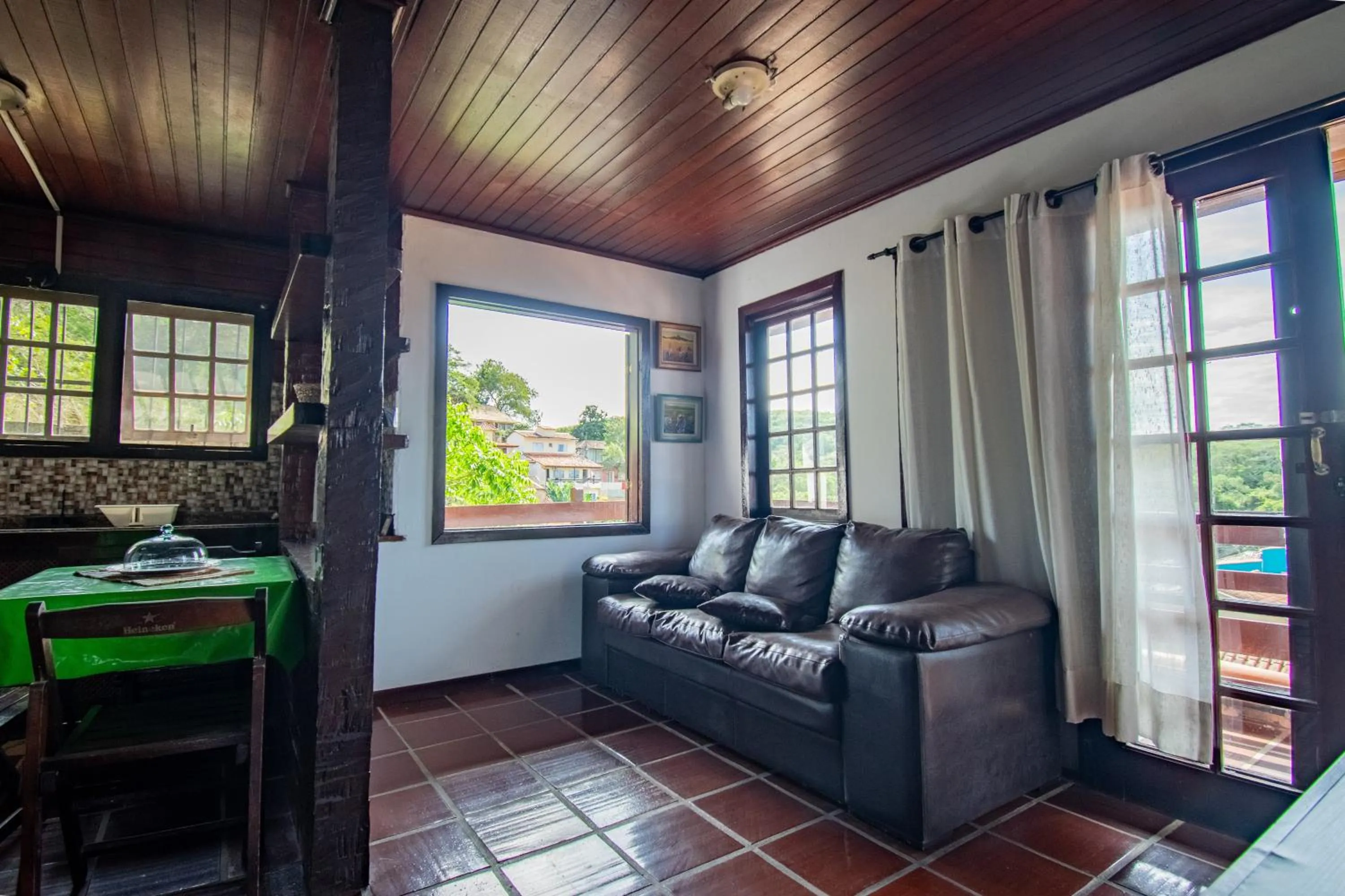 Seating area in Flats Tartaruga Búzios
