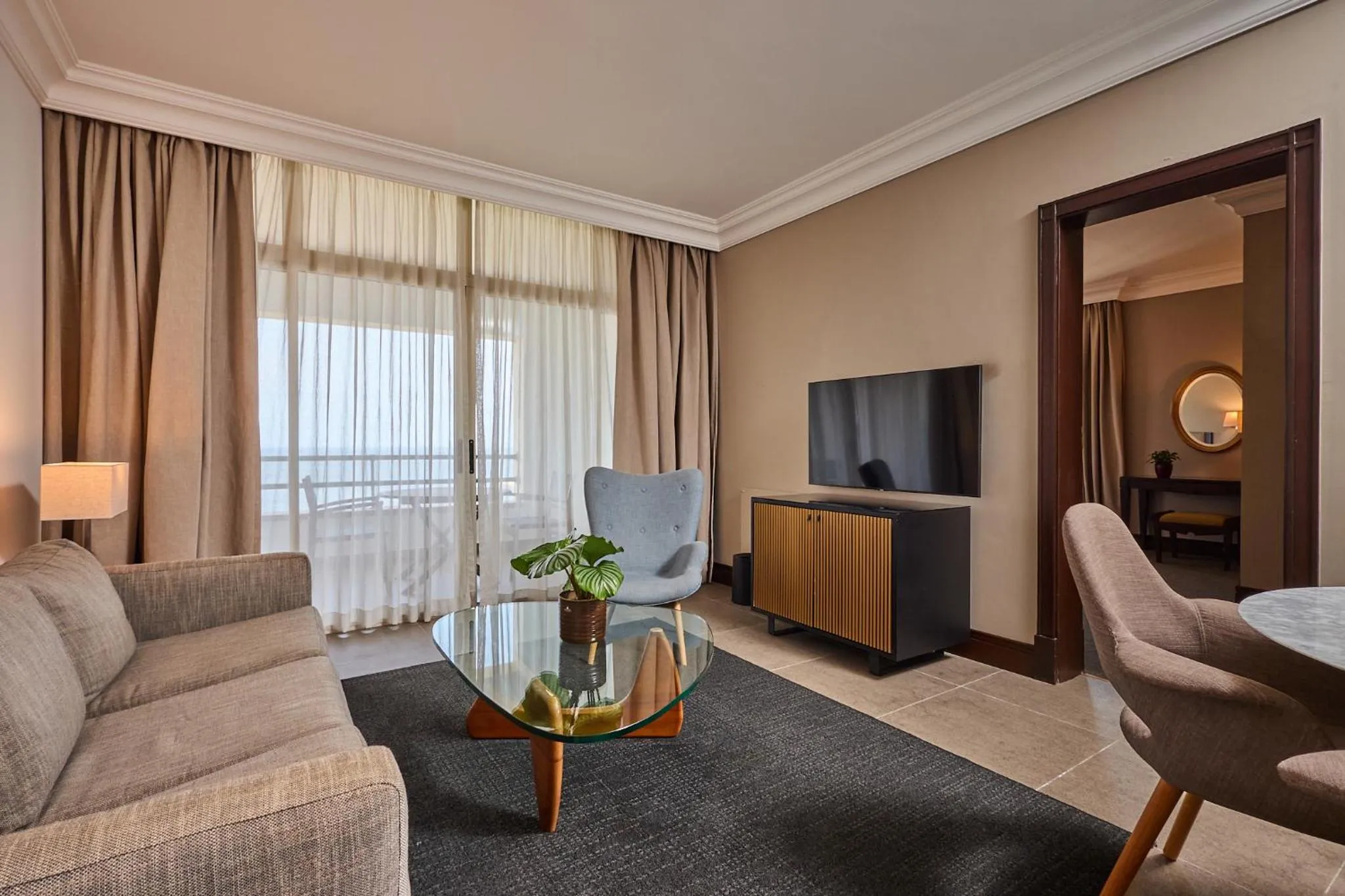 Living room in Portemilio Hotel & Resort