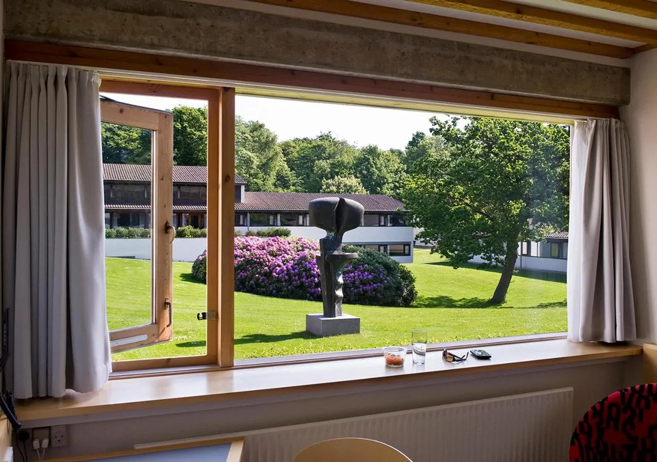 Garden view in Konventum Conference Center