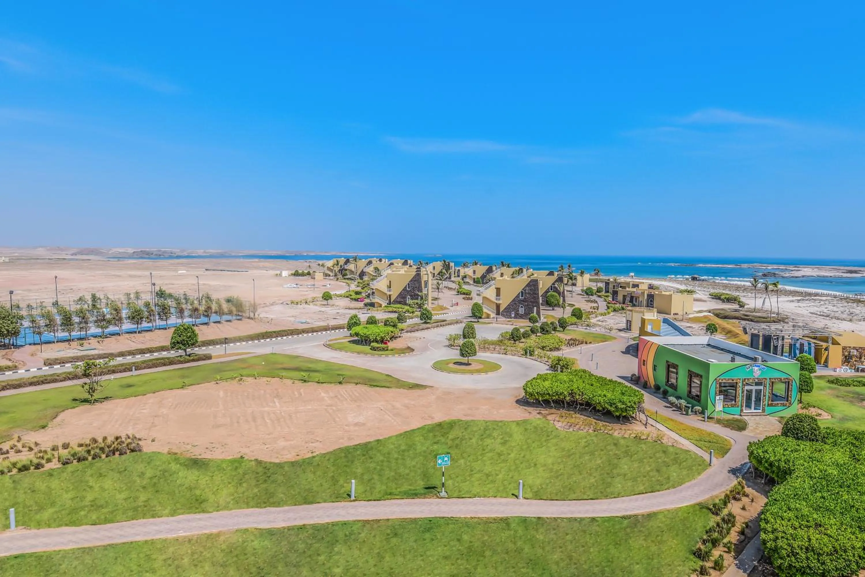 Bird's eye view in Wyndham Garden Salalah Mirbat