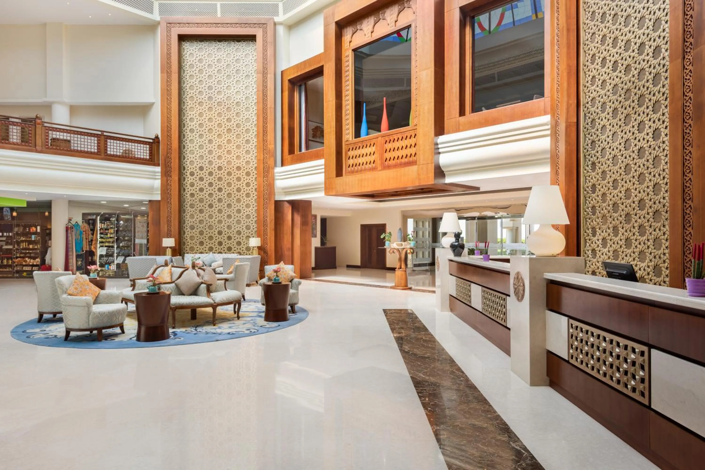Lobby or reception in Wyndham Garden Salalah Mirbat
