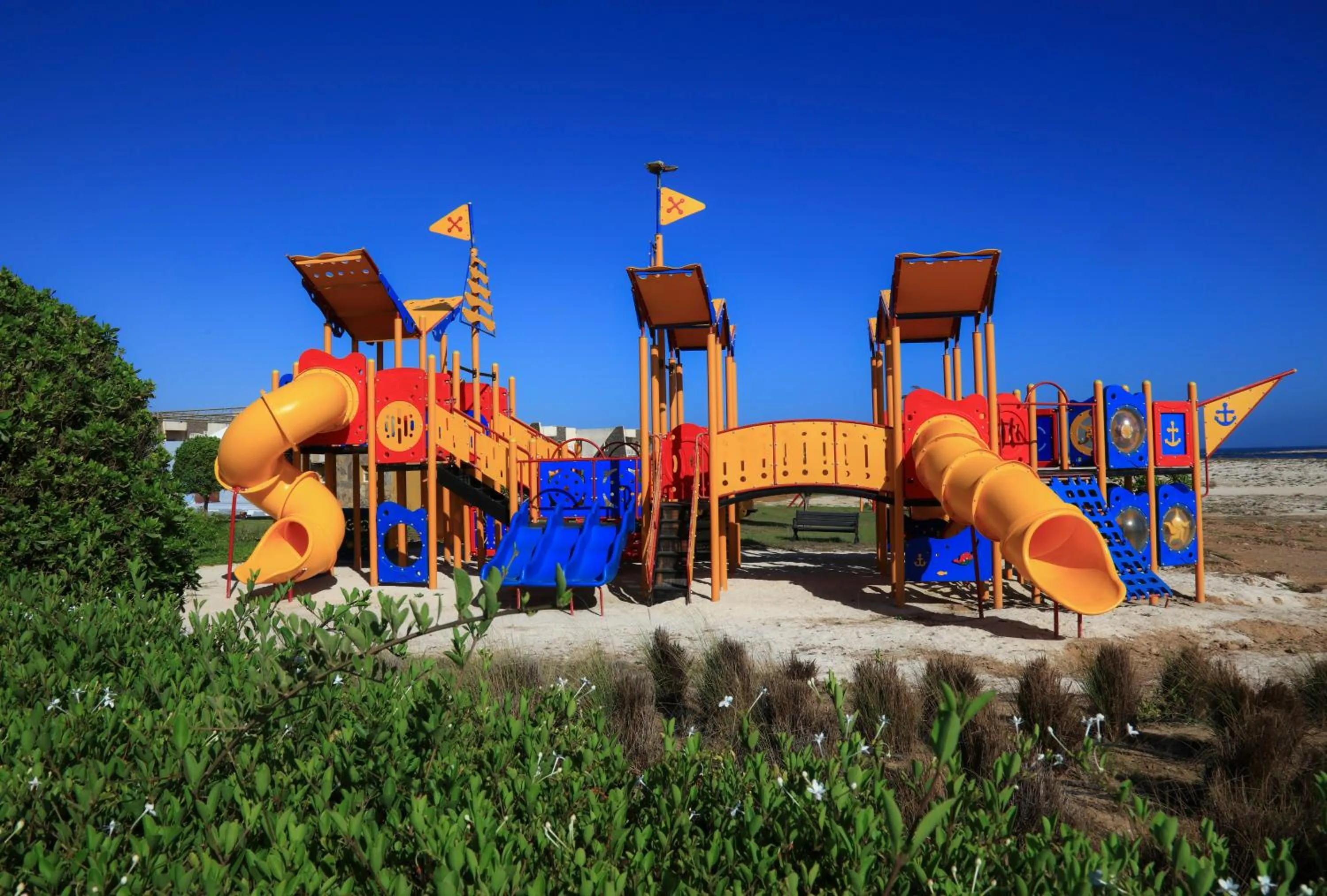 Children play ground in Wyndham Garden Salalah Mirbat
