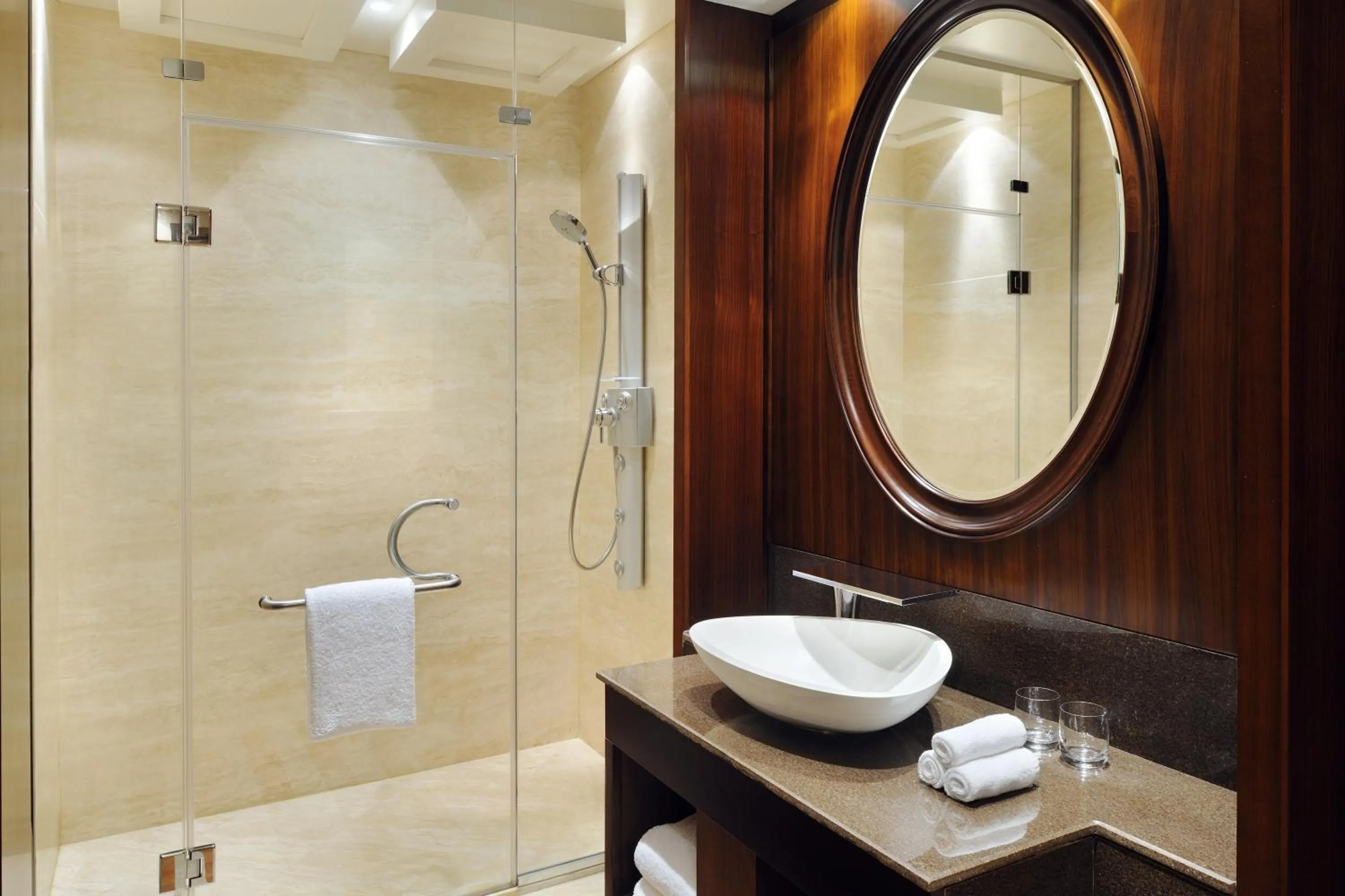 Shower in Wyndham Garden Salalah Mirbat