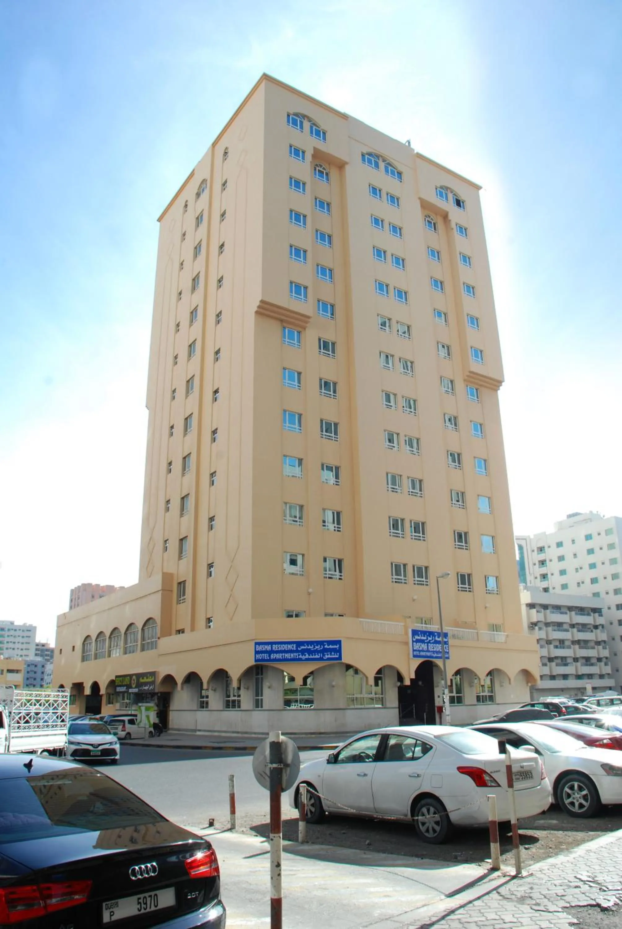 Property building in Basma Residence Hotel Apartments