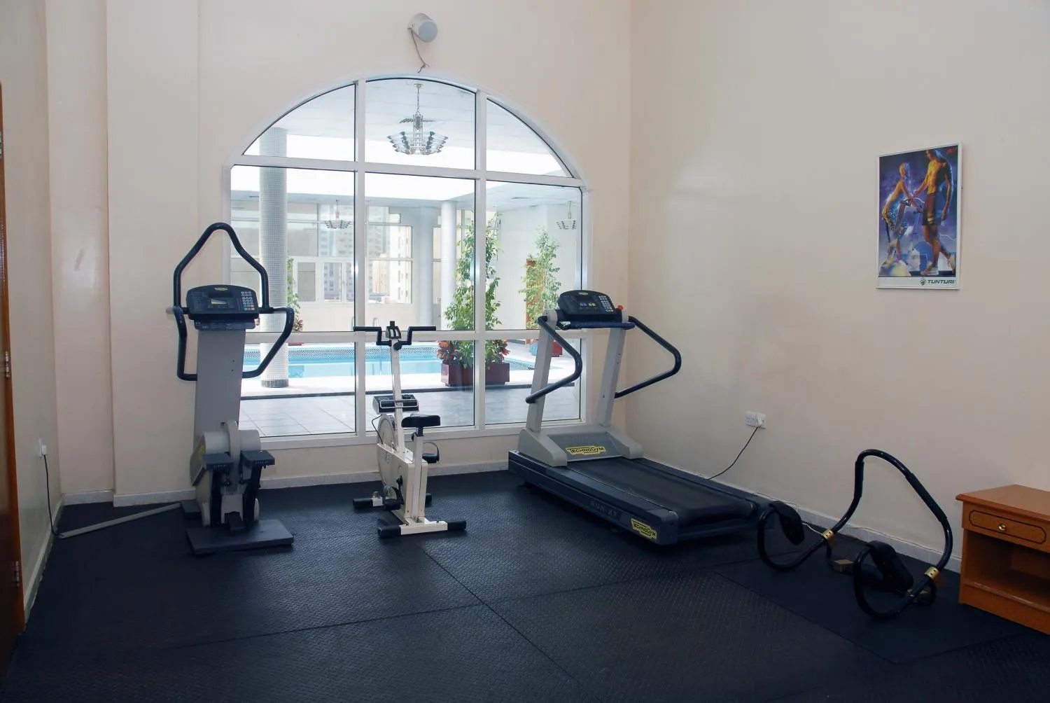 Fitness centre/facilities in Basma Residence Hotel Apartments